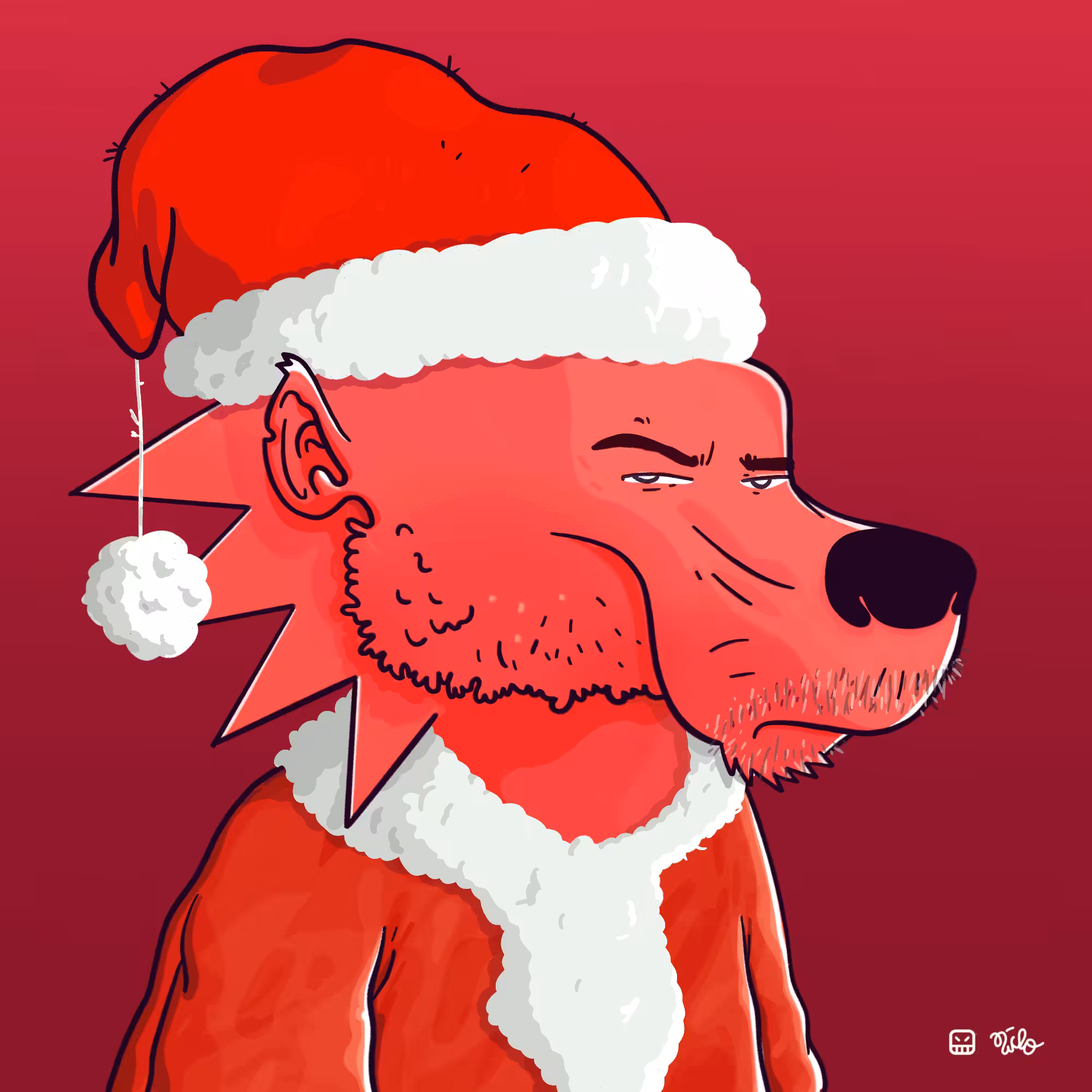 Radikal Monkey CHR 24 · Santa Monkey