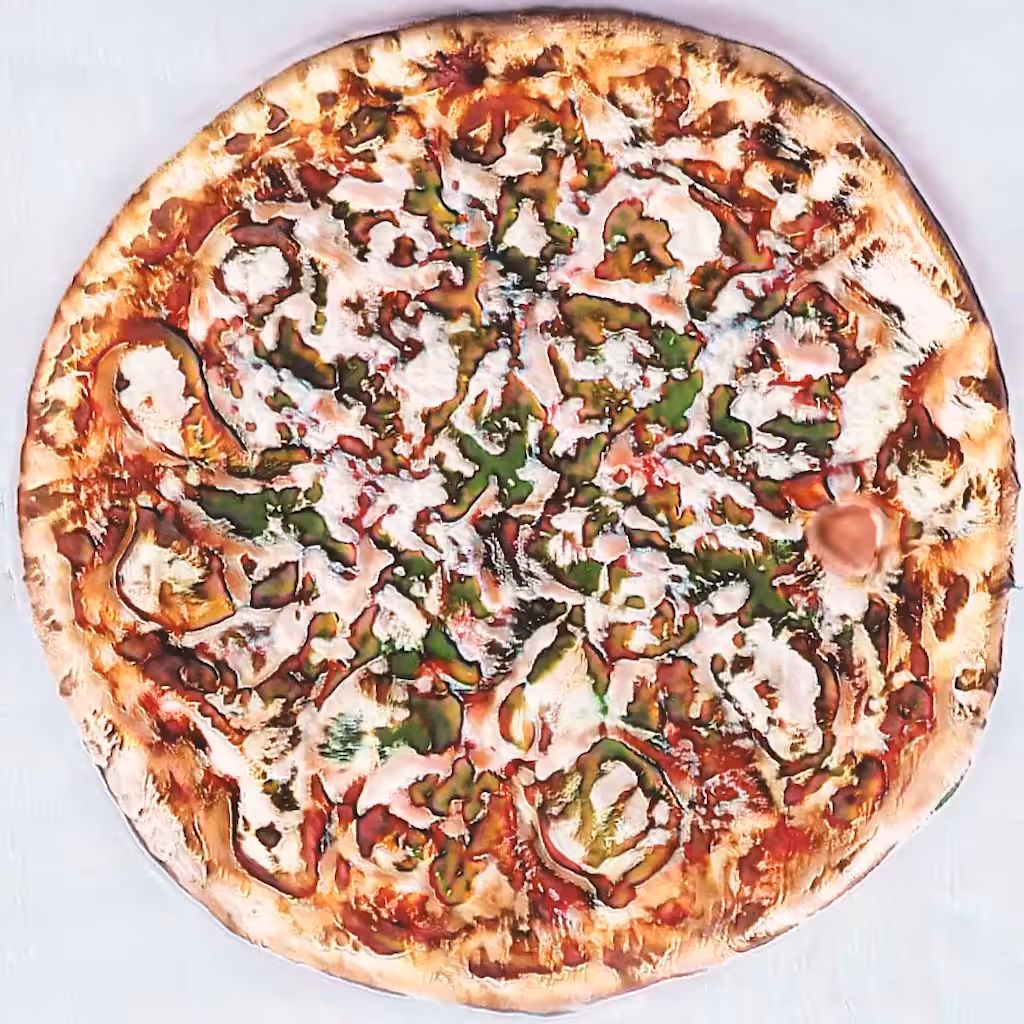 AI Generated Pizza. Edition 004