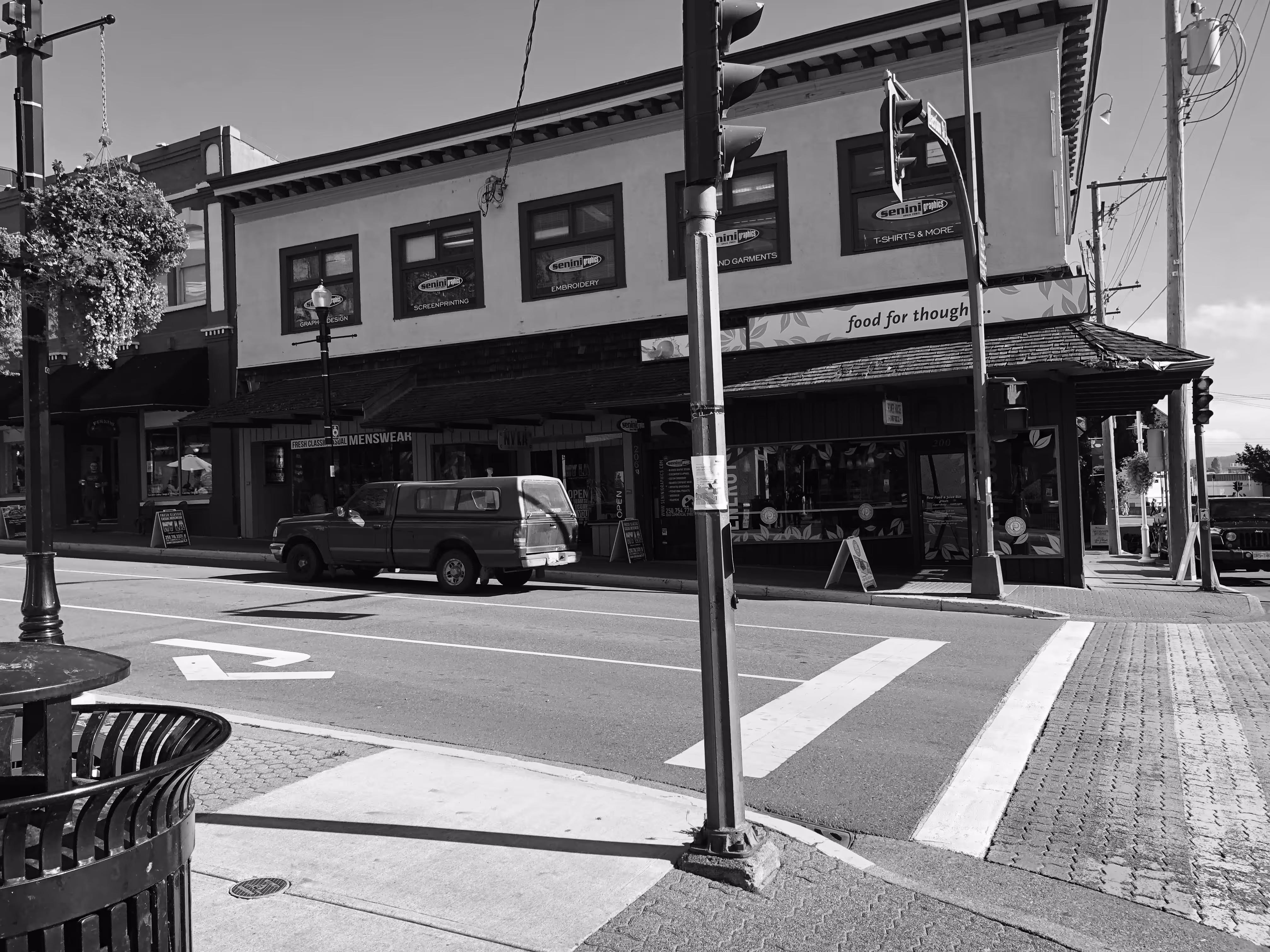 street corners