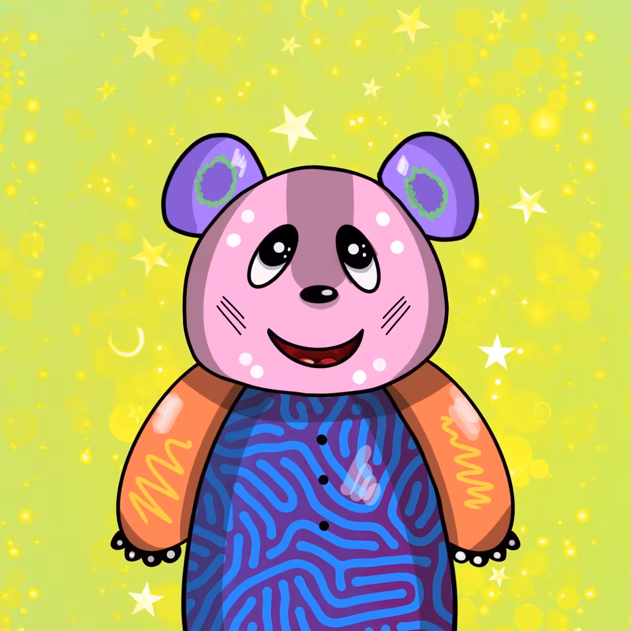 Funny panda