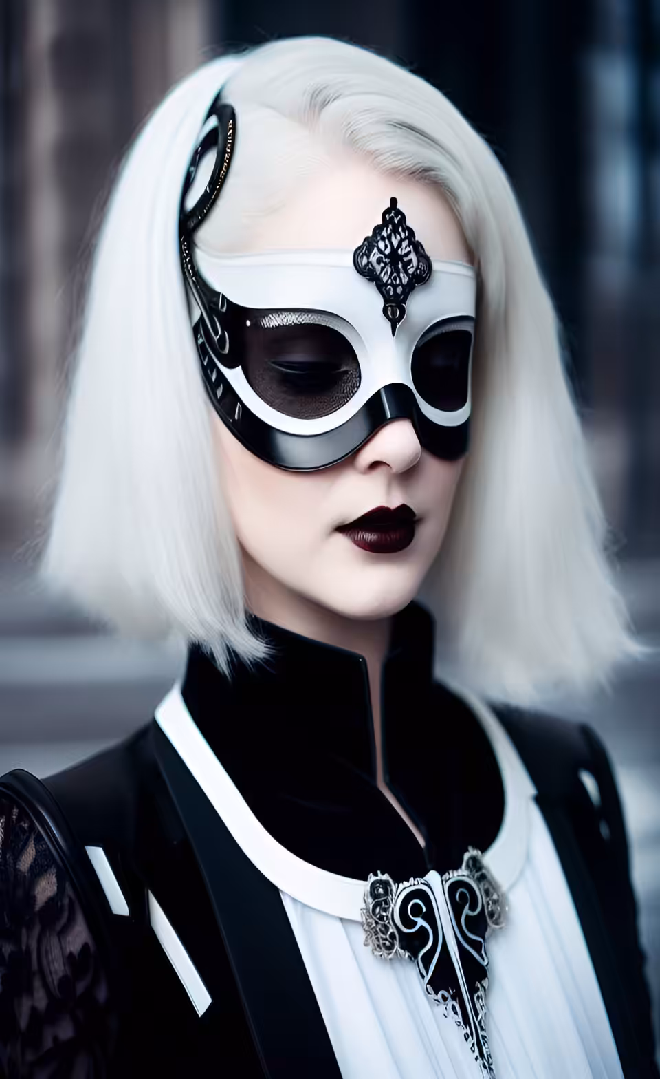 Fashion art gallery: Black and White style #58