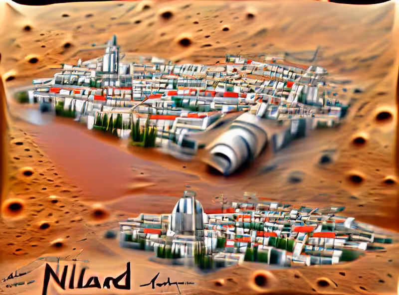 niland is the capital city in the mars simulation