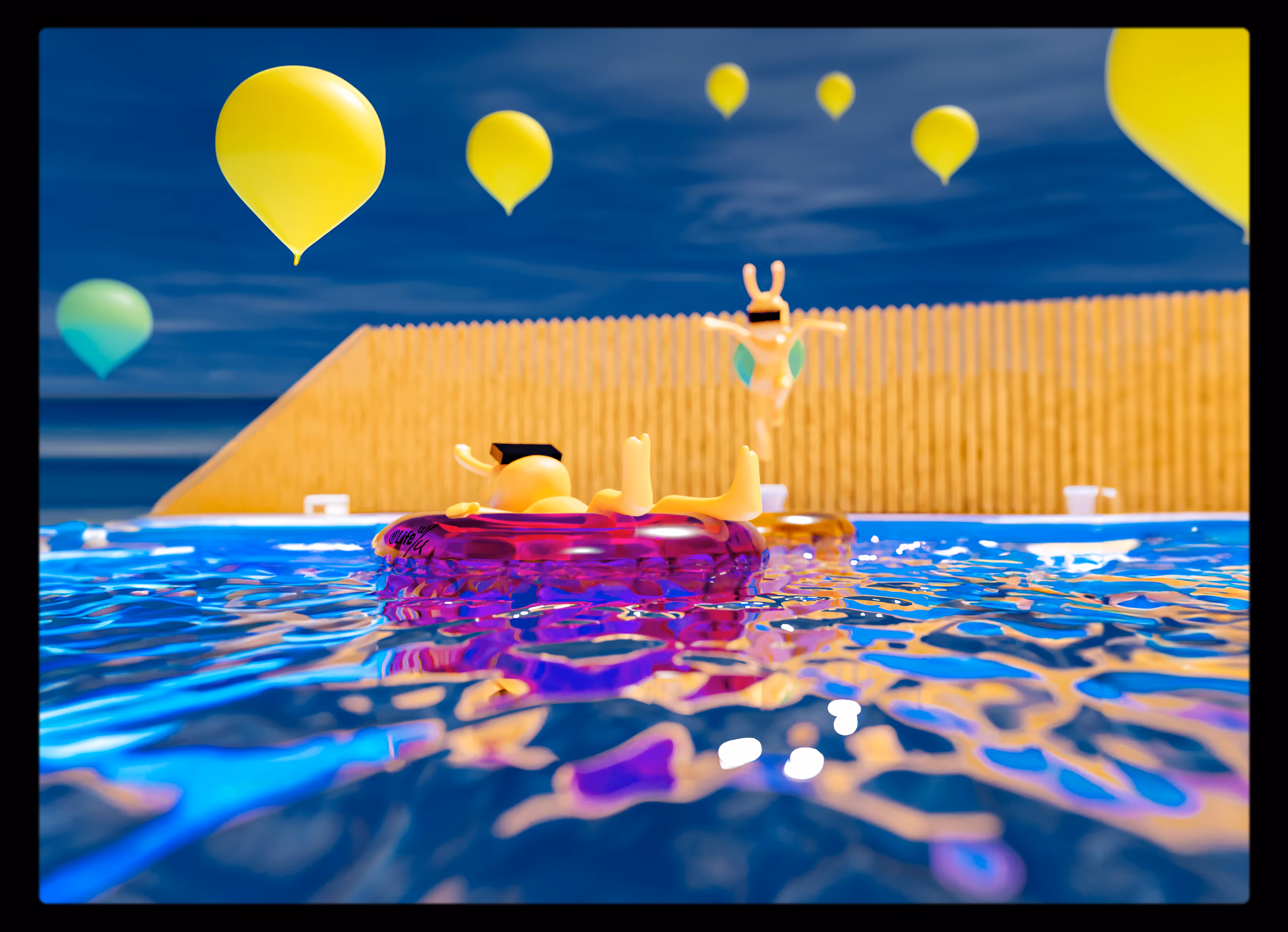 CurrySamurai's "Poolside"