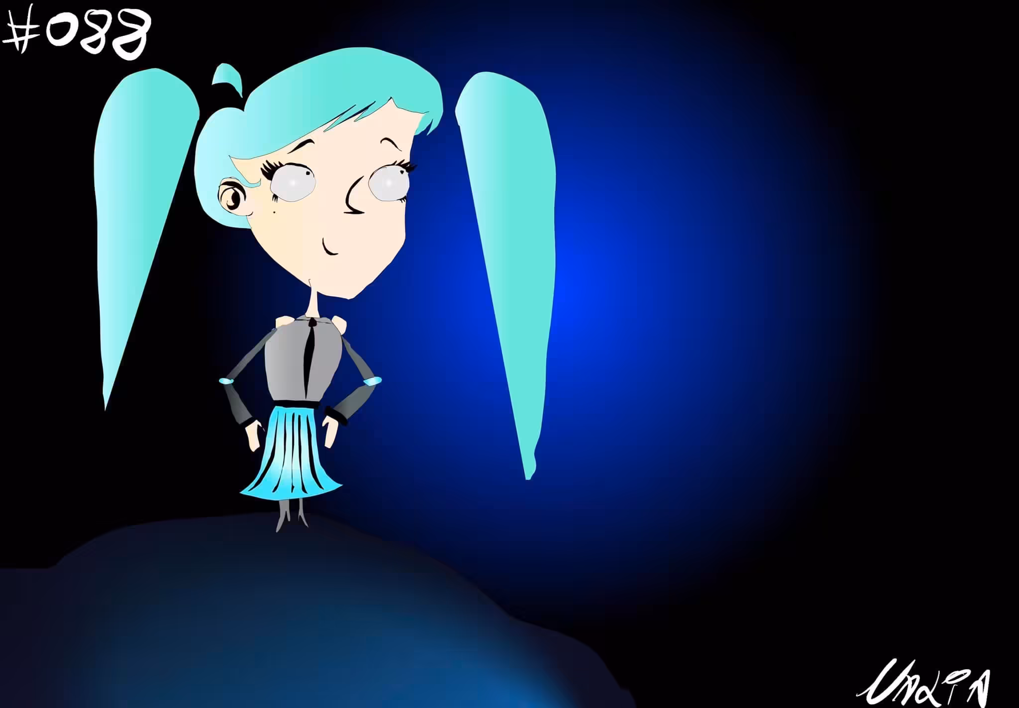 Nadia's iPad Pro collection: #088 Myku