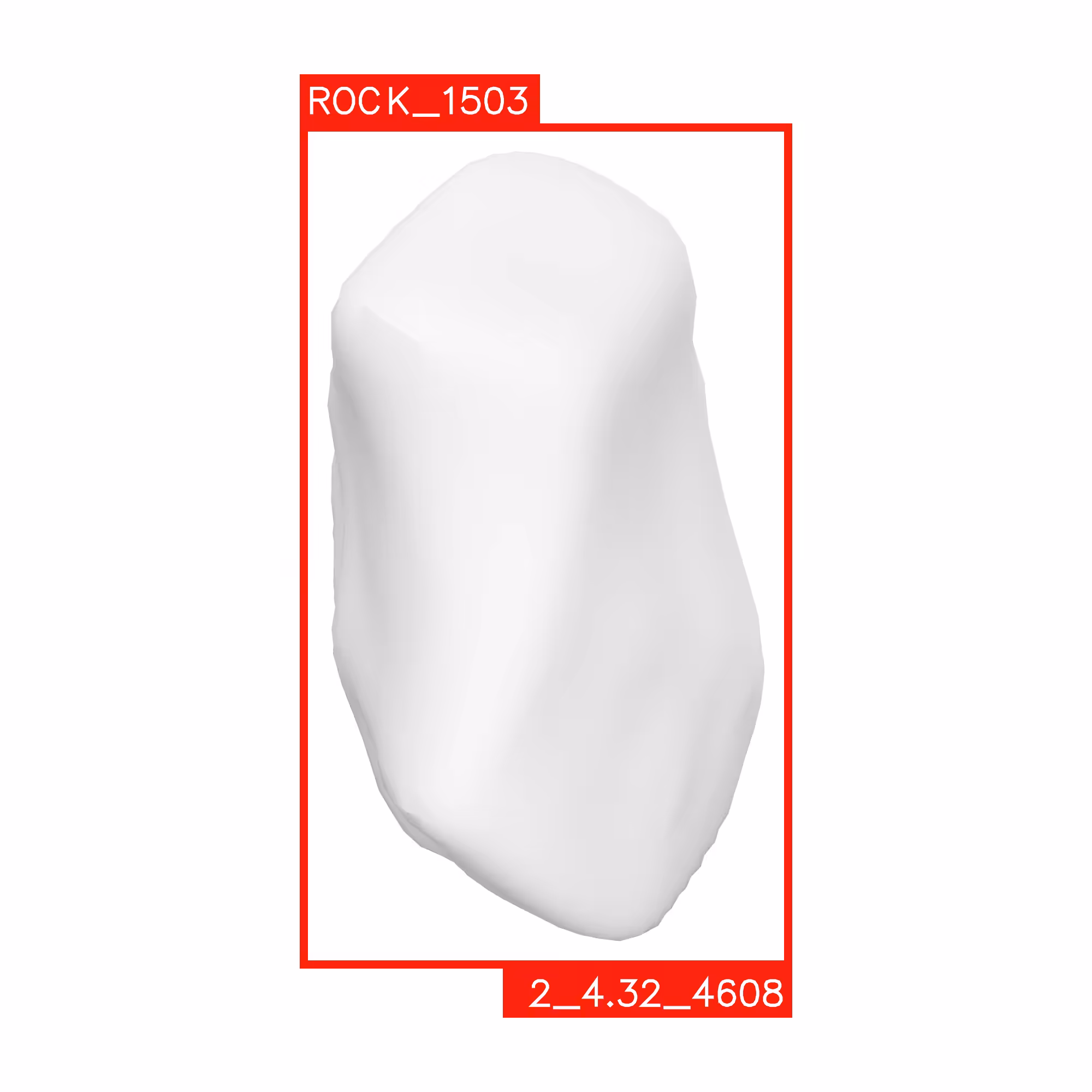 UNSHADED ROCKS: ROCK 1503