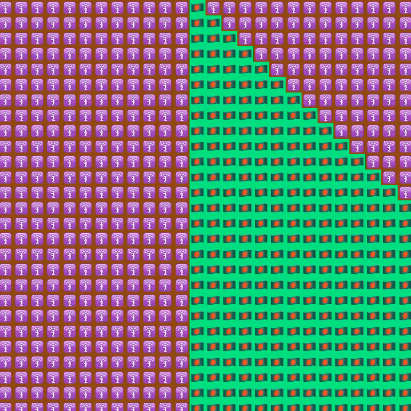 Elementary Cellular Emoji Automata #930
