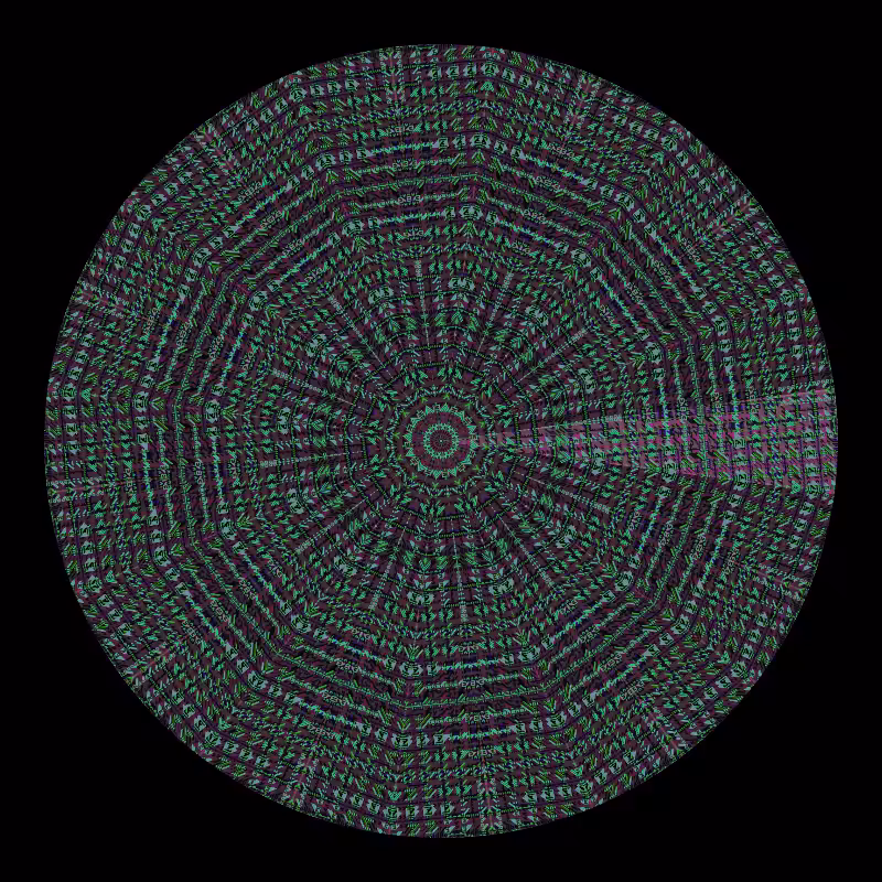 Binary kaleidoscope #121