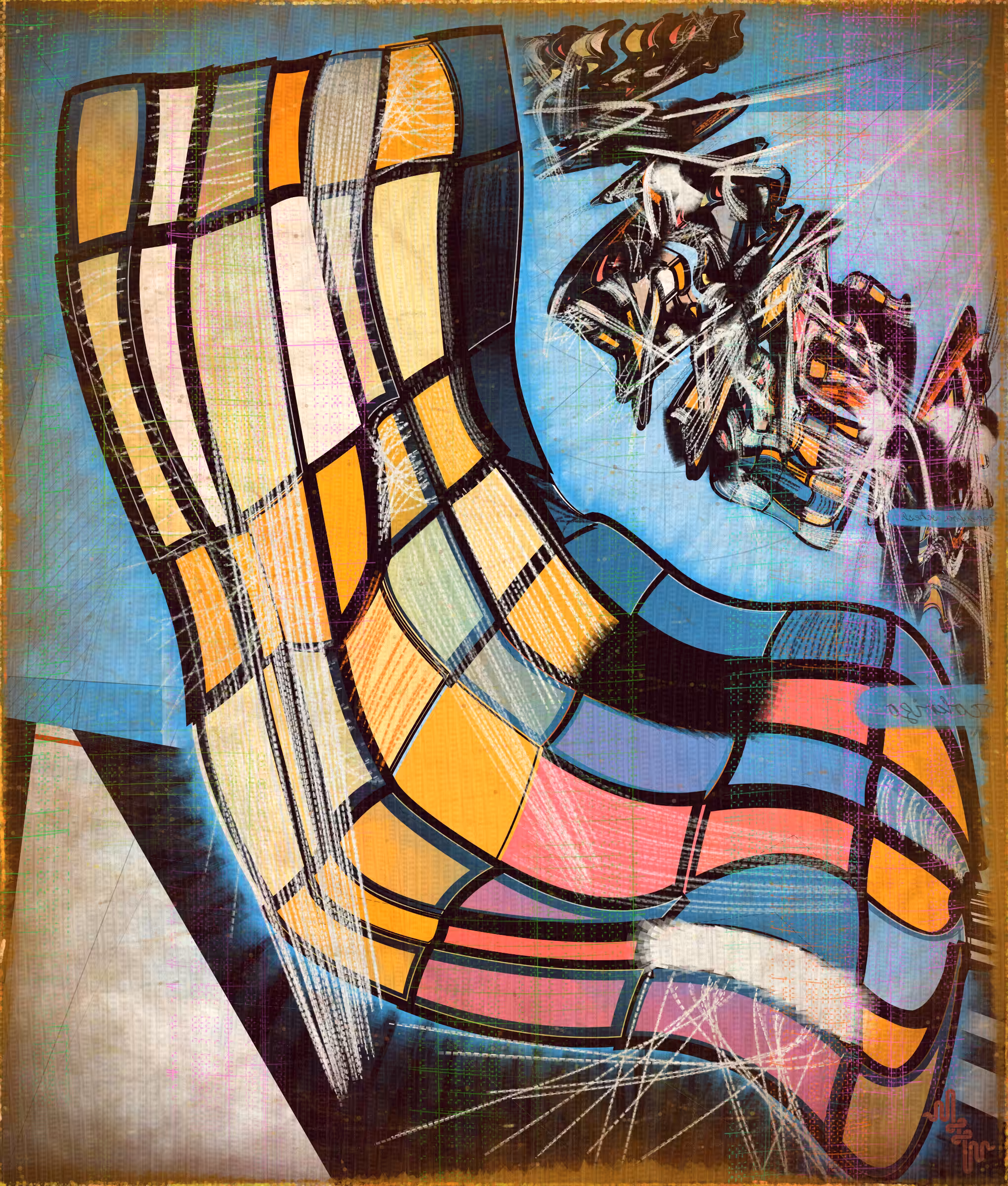Amplitudes of Canvas #150
