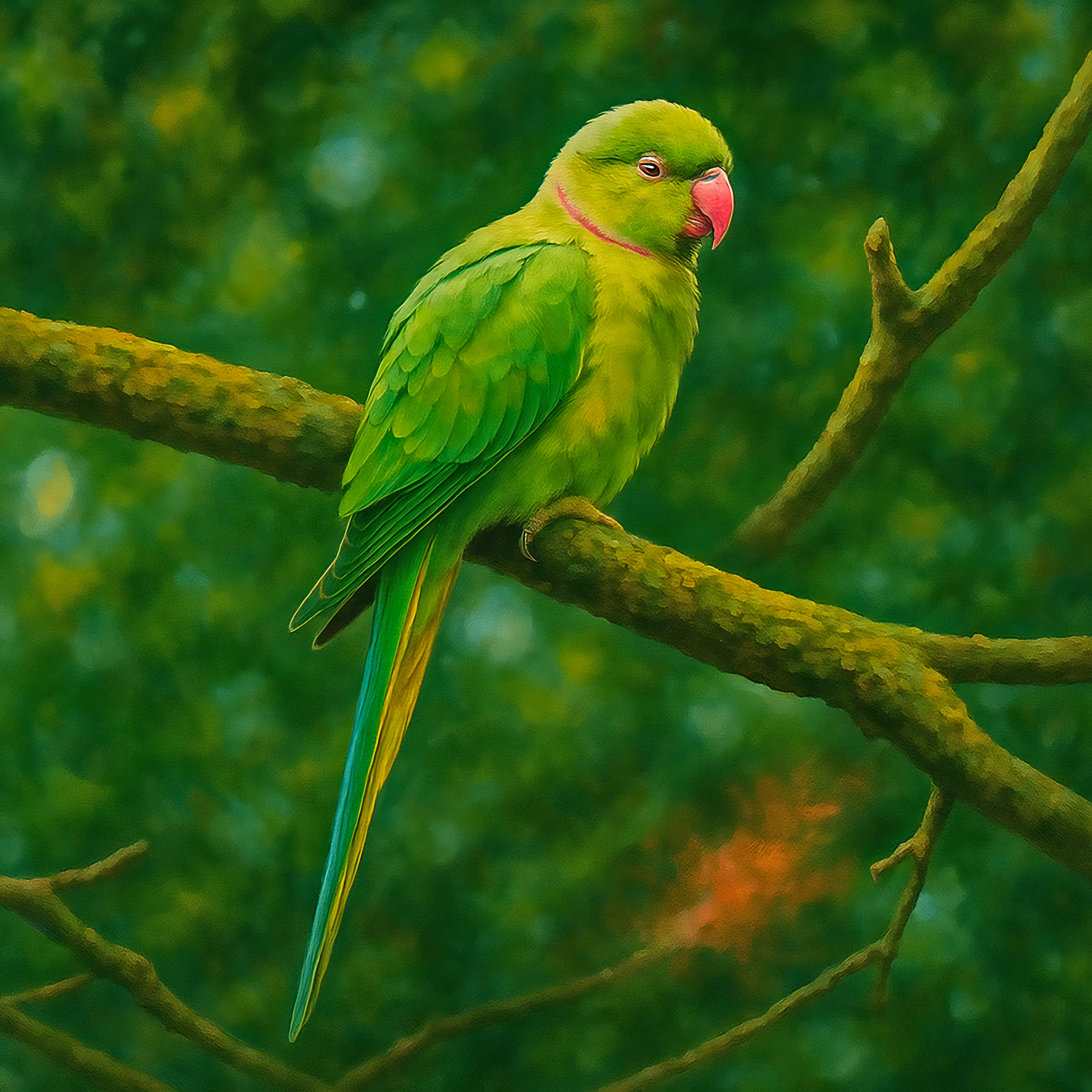 Life List of an AI Birder: Psittacula krameri