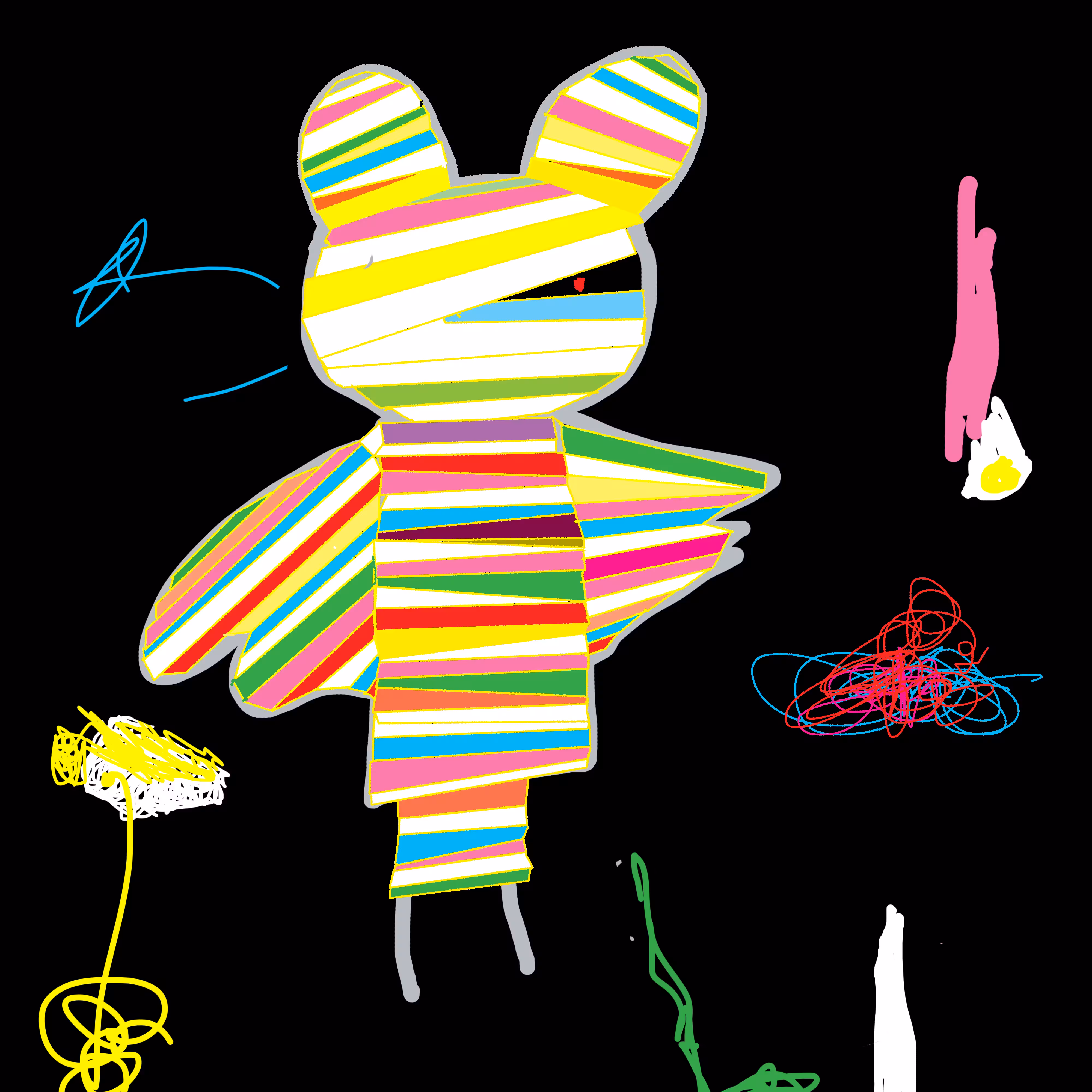 Rainbow Rabbit #30