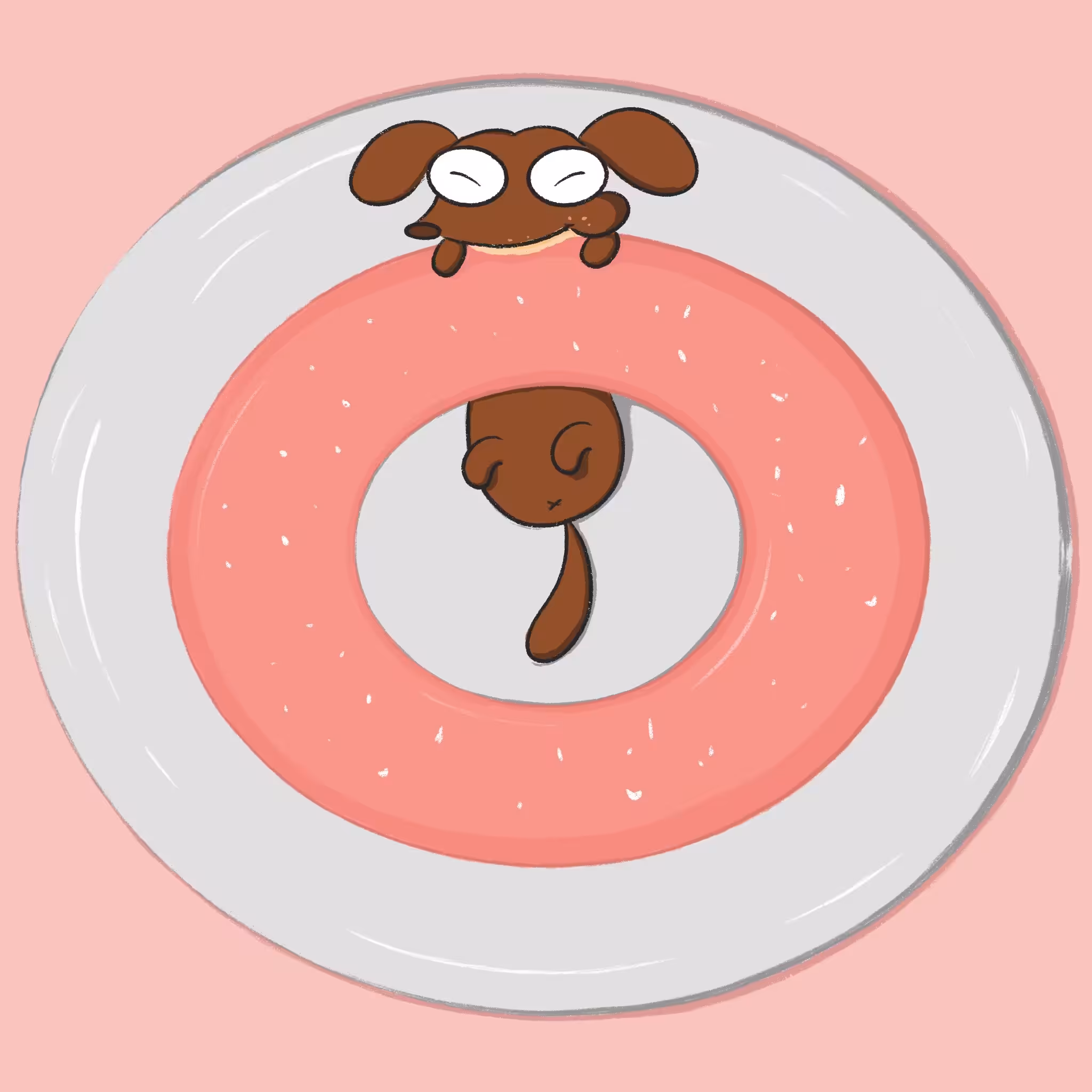 [Coffee Time With Mhatank] Strawberry Donut Time