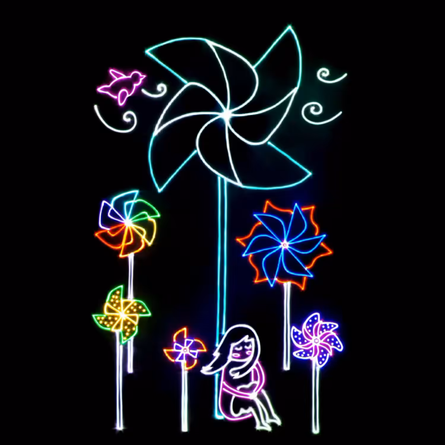 Rely on the wind