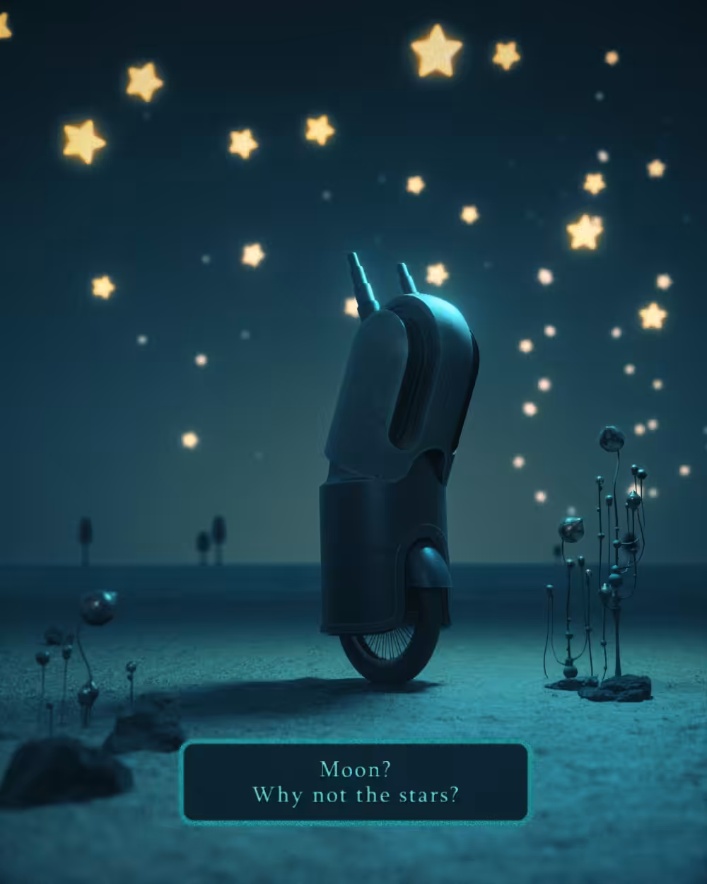 Moon ? Why not the stars ? - PRS 2/3