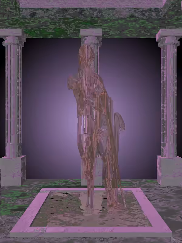 HeavenComputer: The Fading Drunk Real Gold Woman #3850