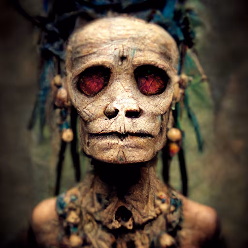 A.I. Creations: Shrunken Head 04