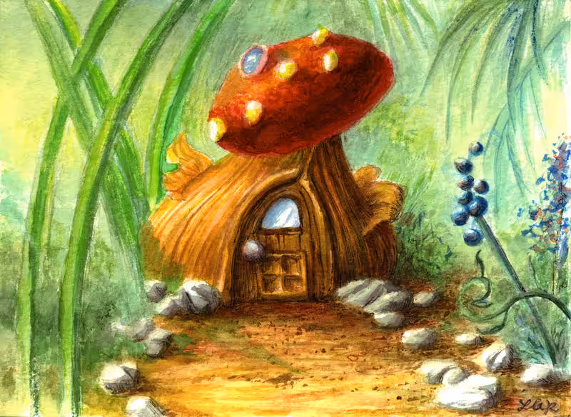 Mushie Hut with Skylights