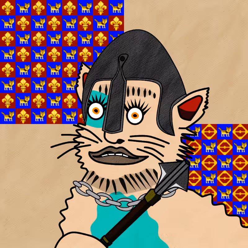 Famous Medieval Cat #75