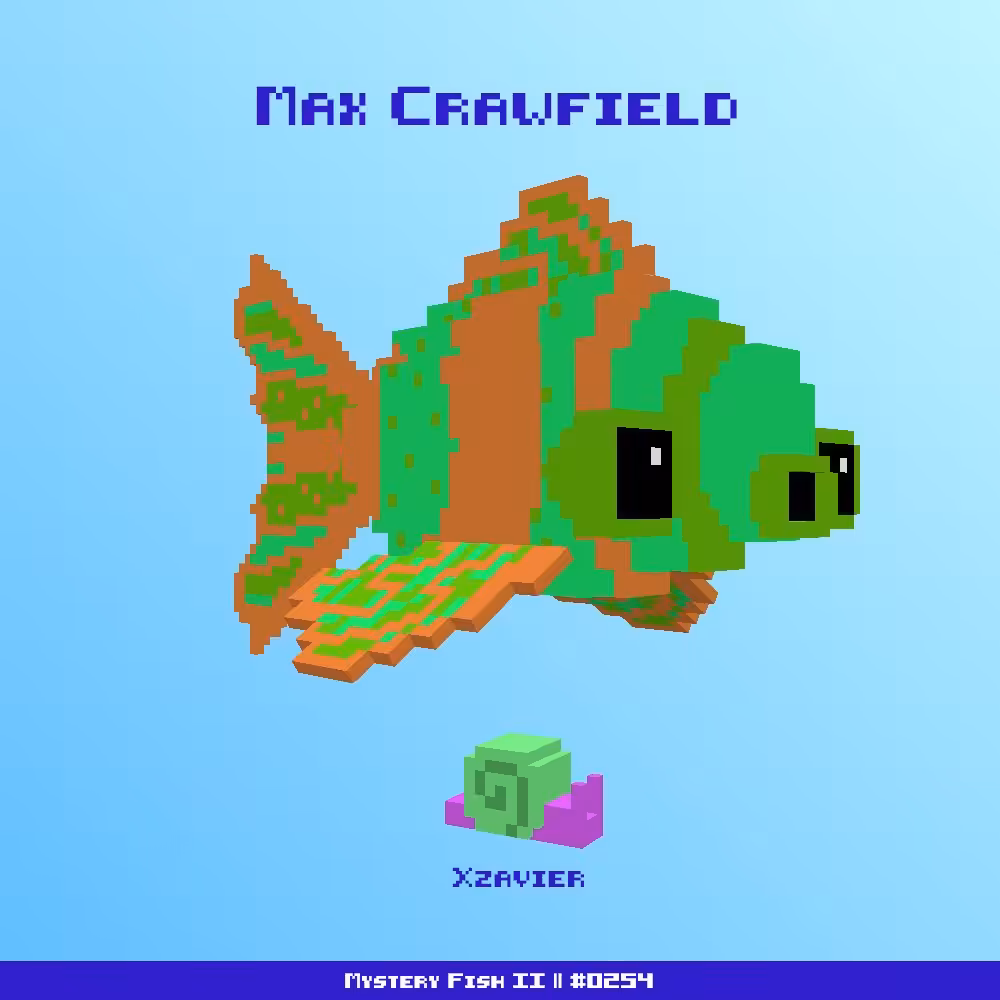 Max Crawfield :: Mystery Fish 0254/1000