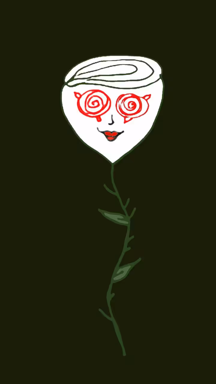 Rose as a gun