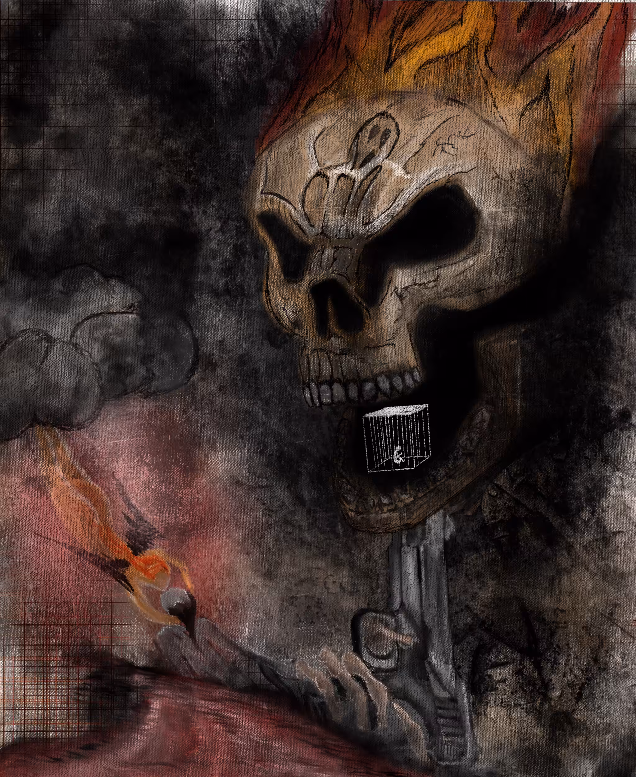 THe ReaPeR SaFeGuaRDeD Me FRoM THe WaVeS oF YouR LoVe..