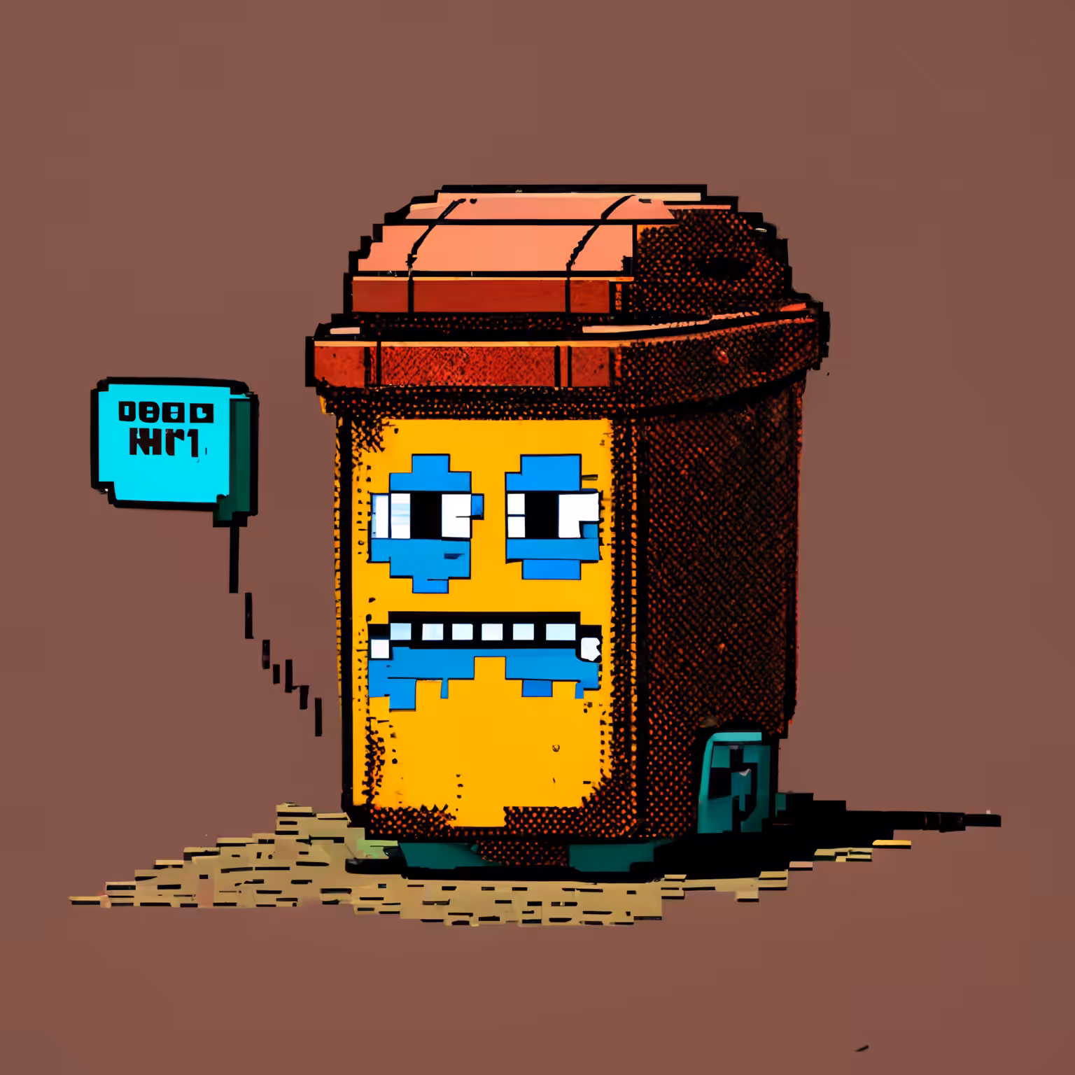 TRASH CANS #12