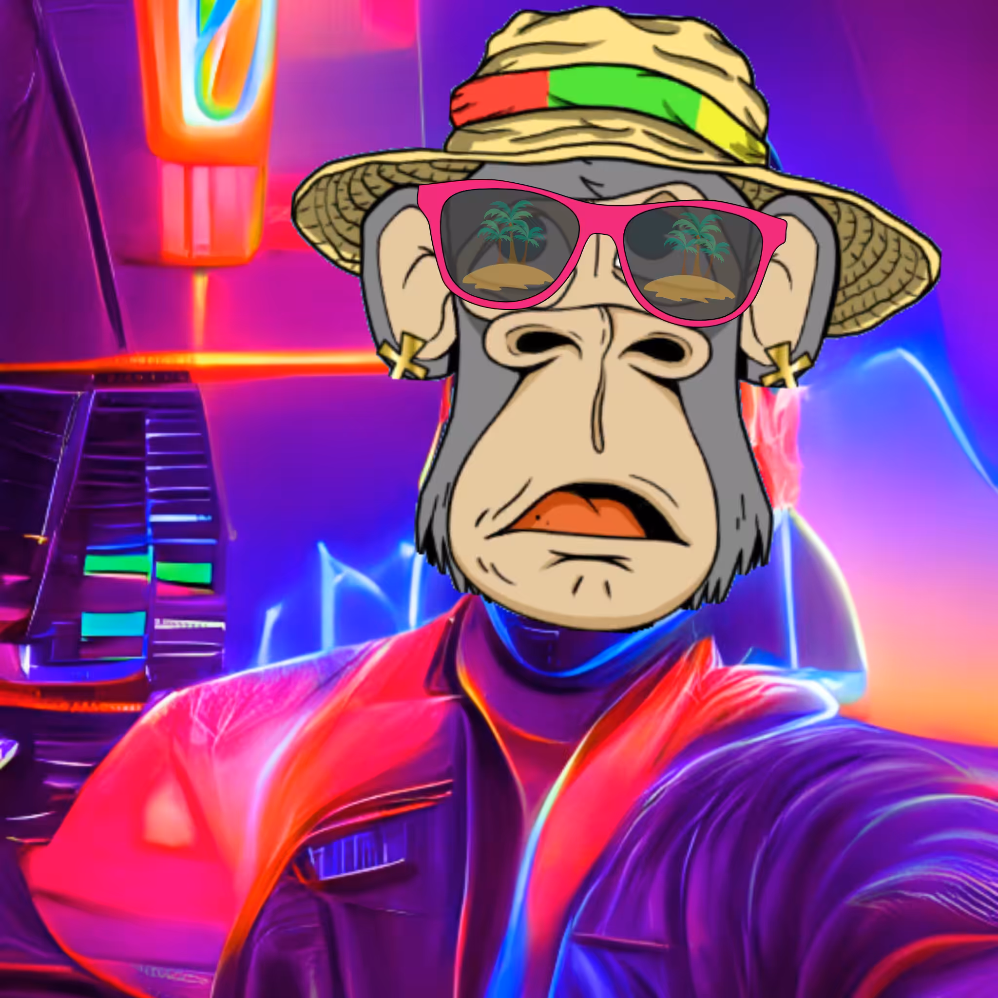mati mask nft: smart monkey #13