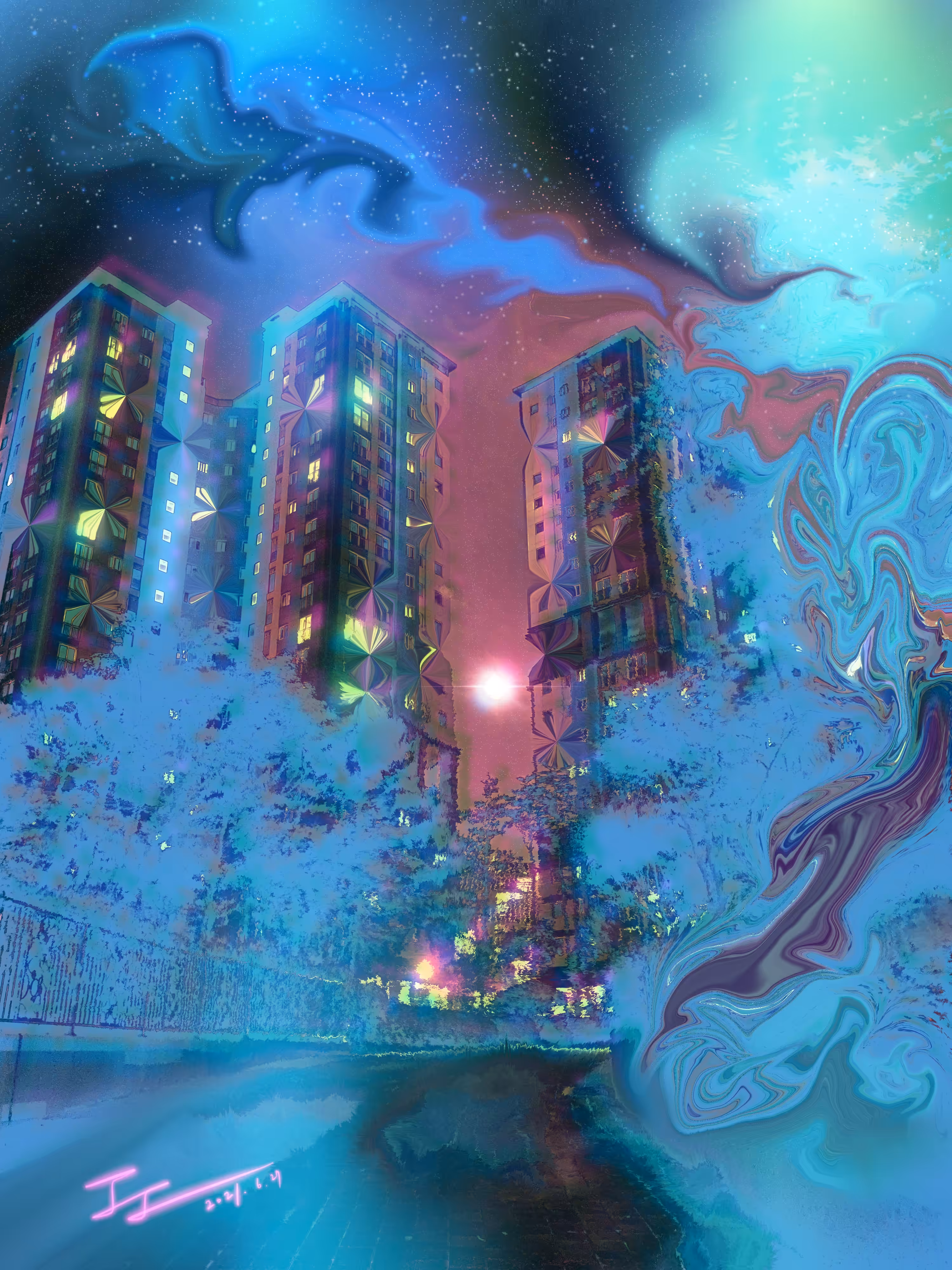 Abstract Painting ; Abstract Vibes: Move Out