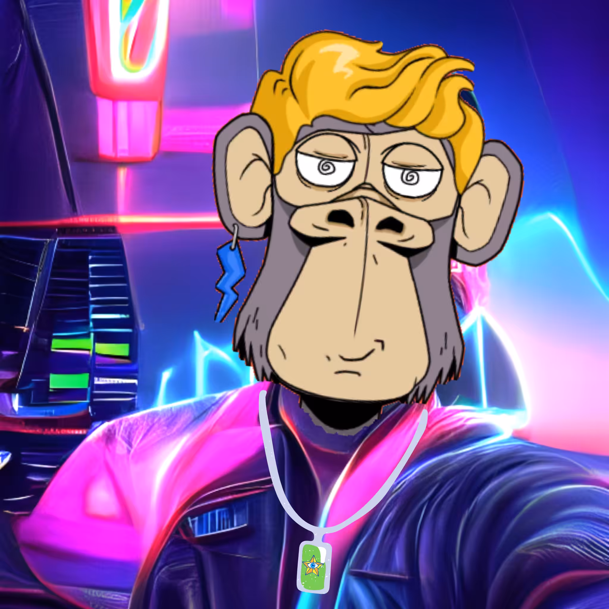 mati mask nft: smart monkey #1q