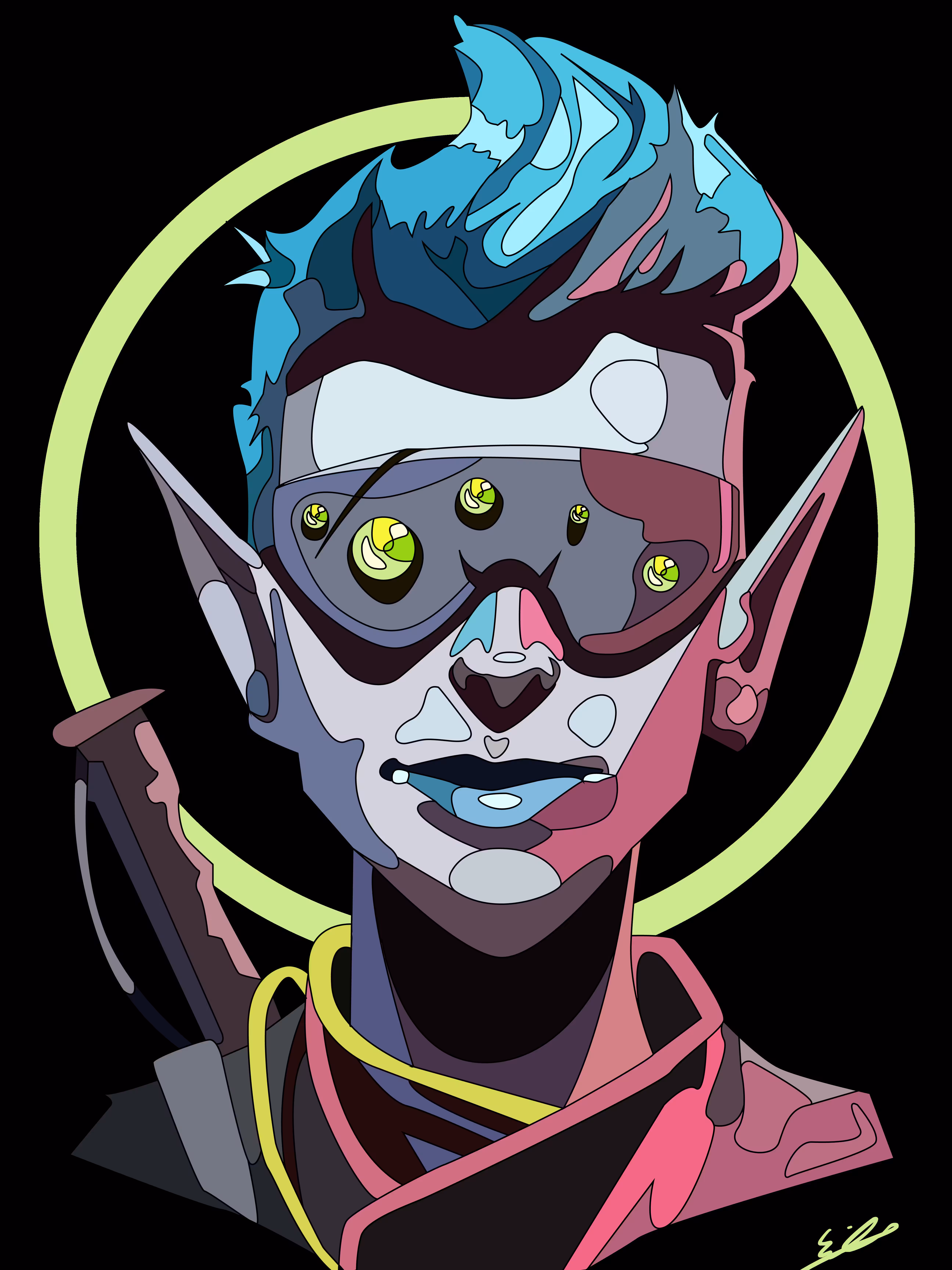 P O P Neon Vessel 