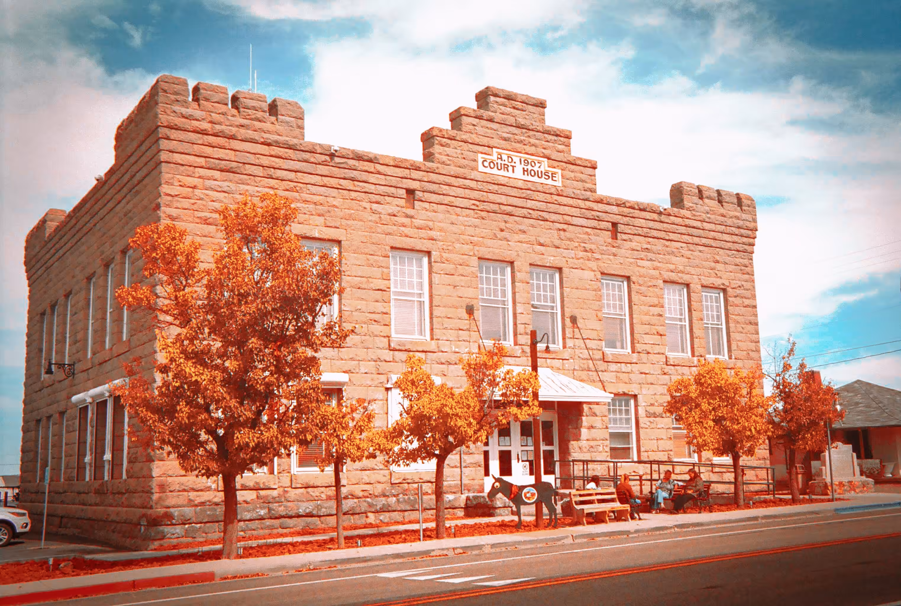 Calm Day at the Court House