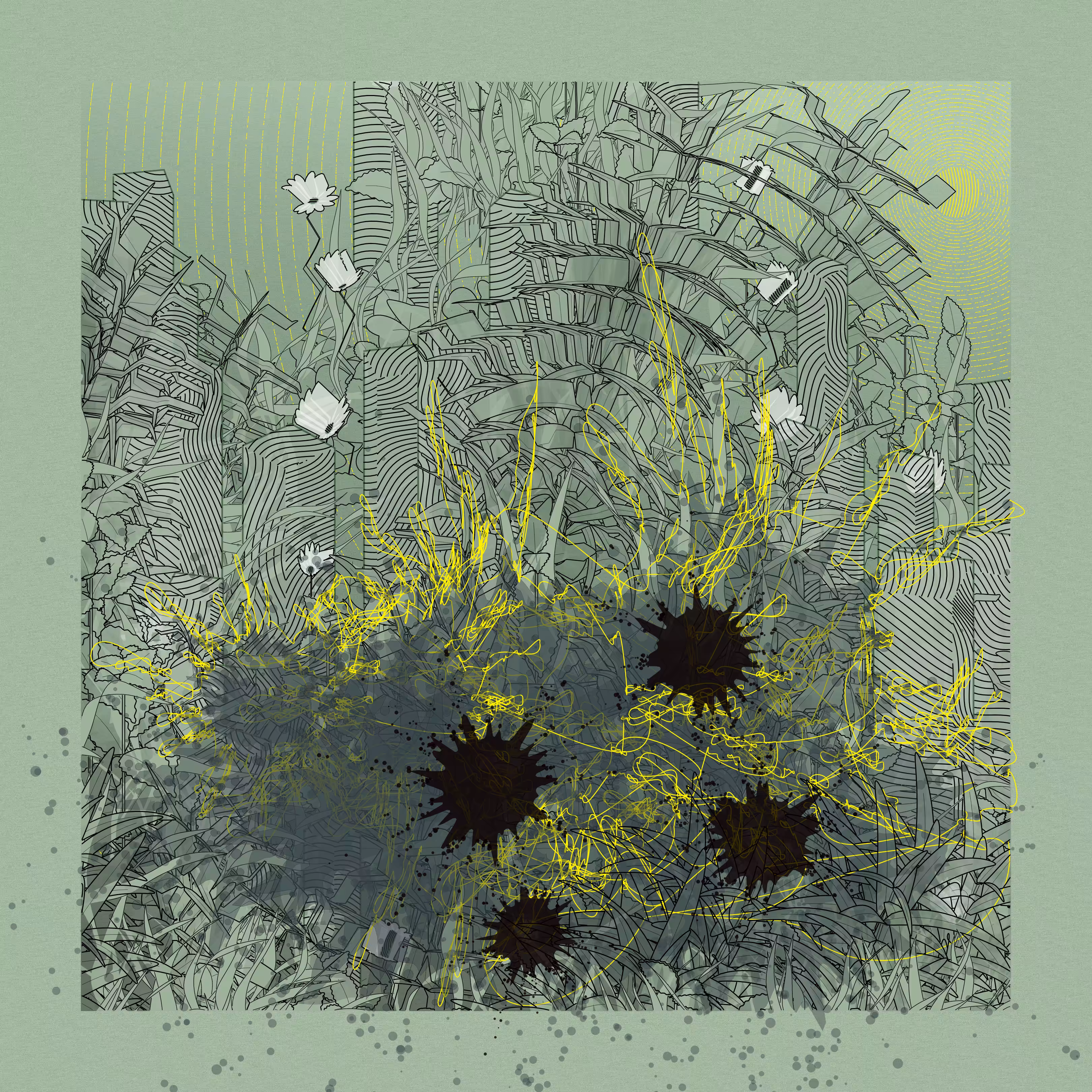 Landscape with Carbon Capture #982