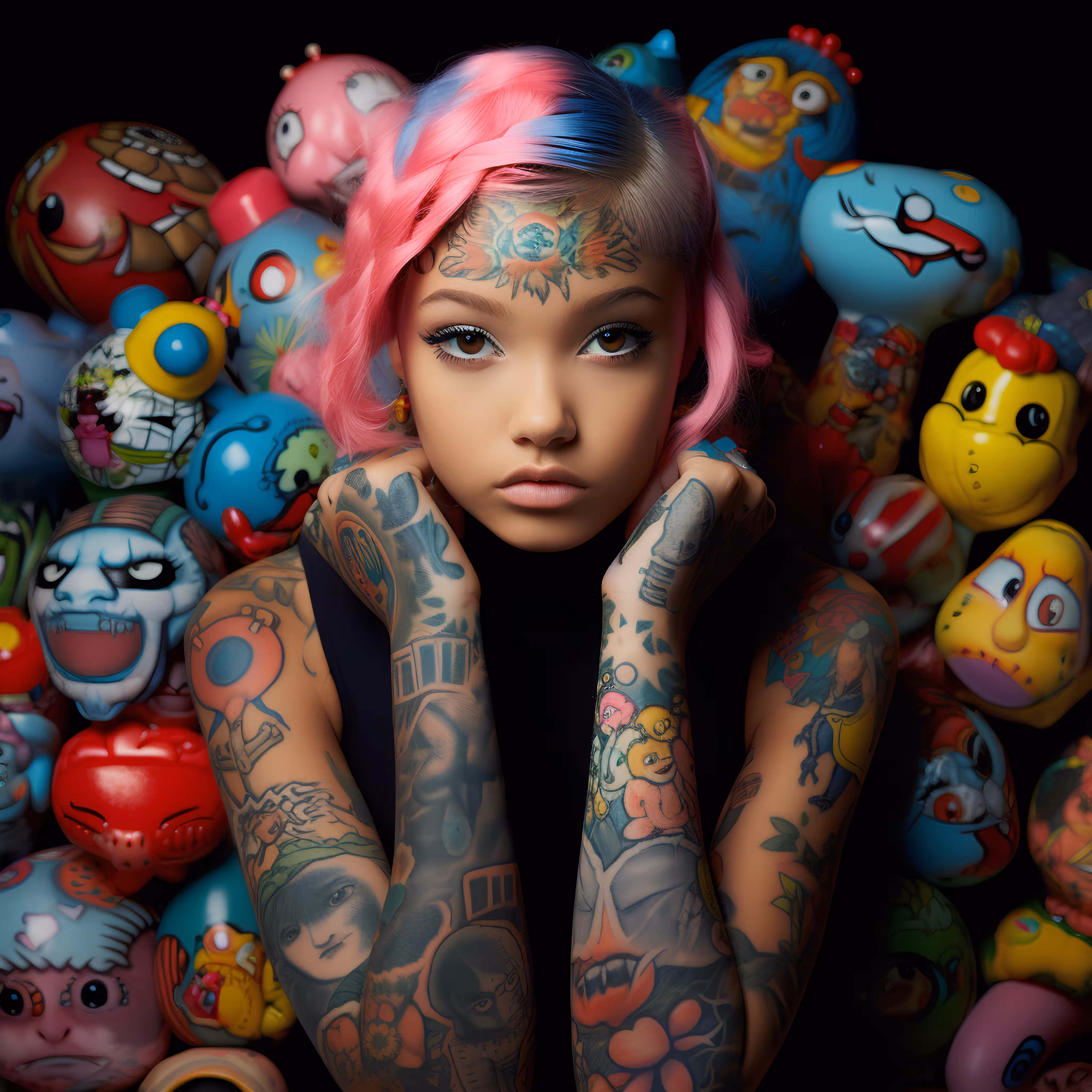 Kawaii Anarchy Portraiture