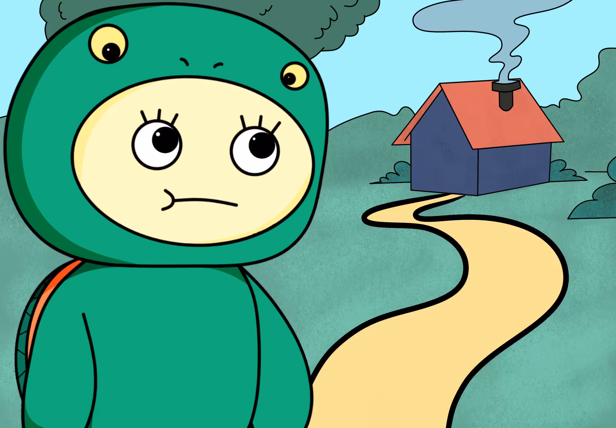 "Kafu's Adventure in the Enchanted House"