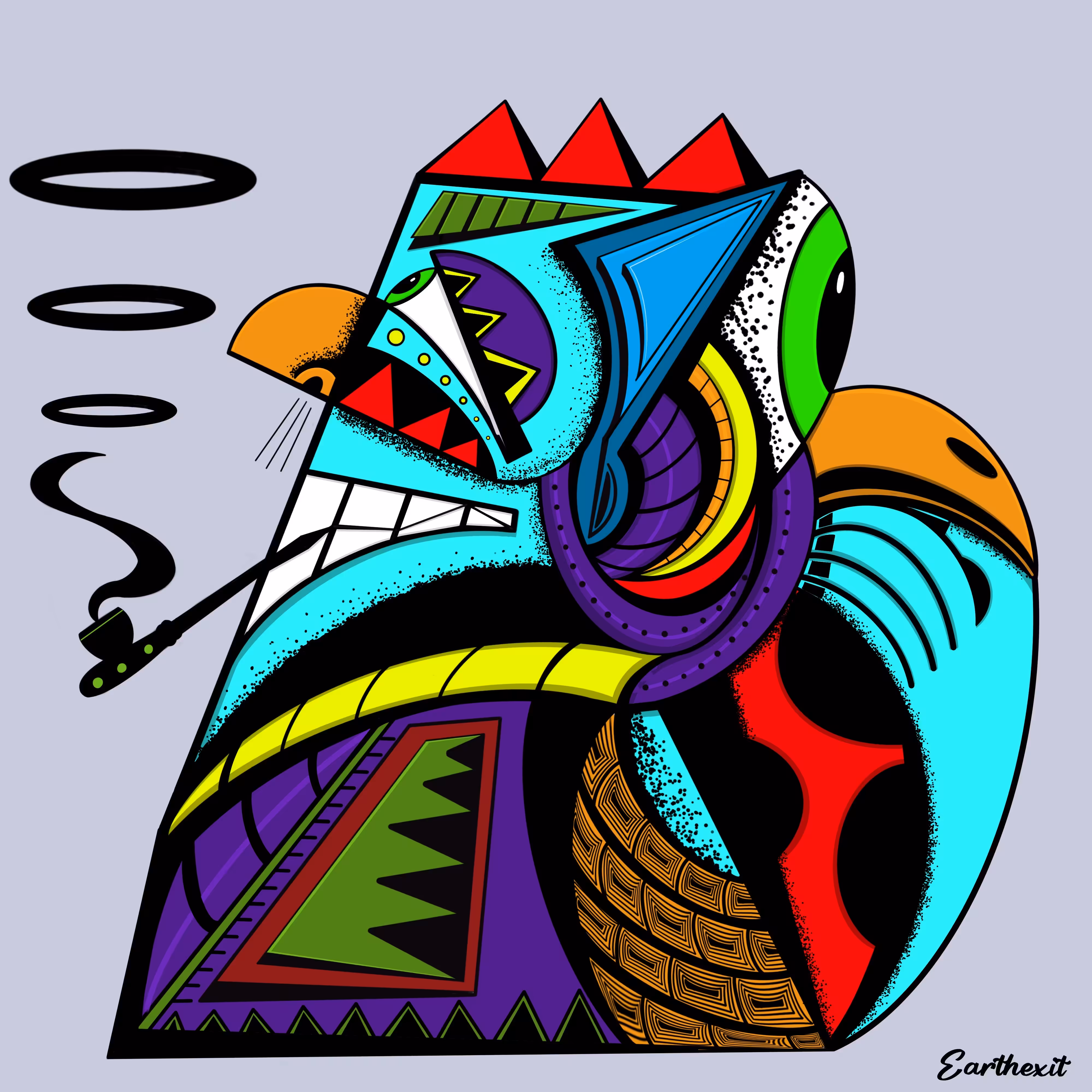 The Cubist Dreams: Commune With The Spirits 