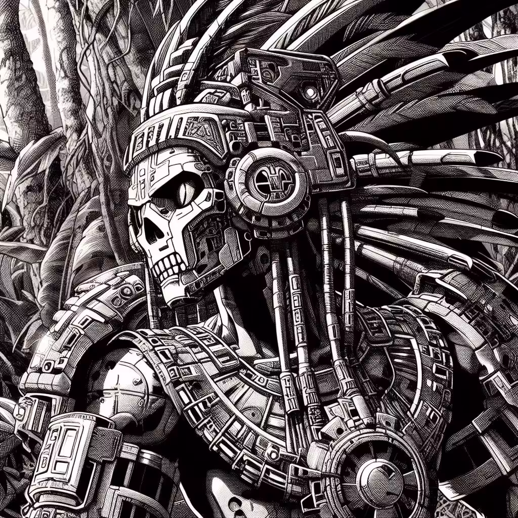 CyberAztec Gods: Aztec #11