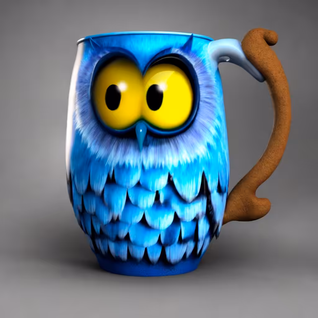Furry Owls mug