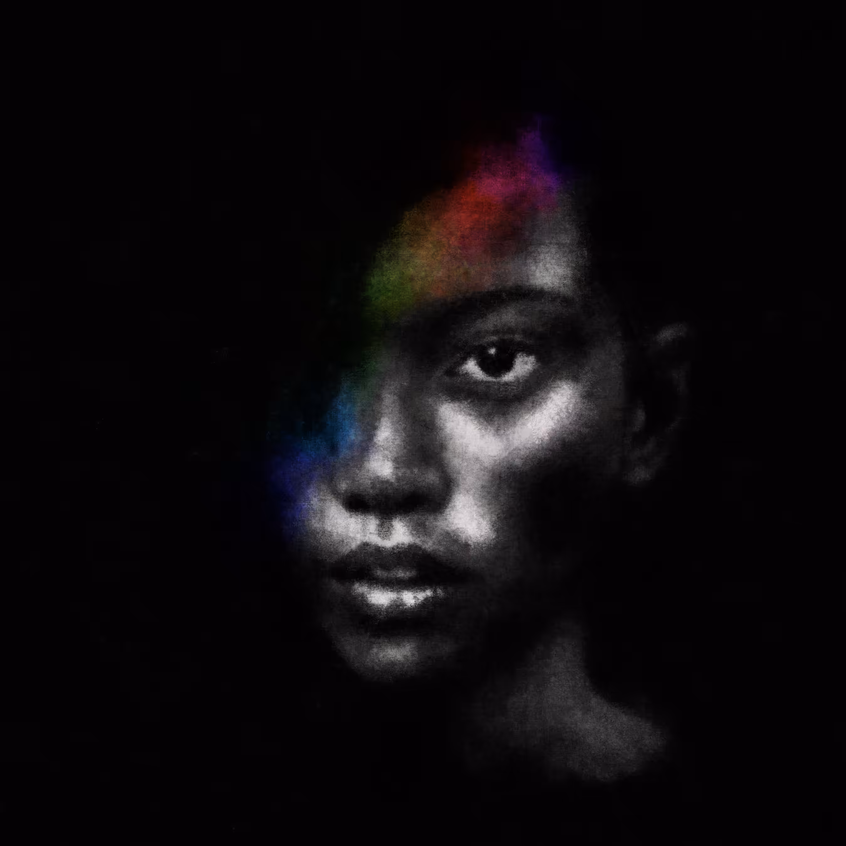 The shadow of the rainbow