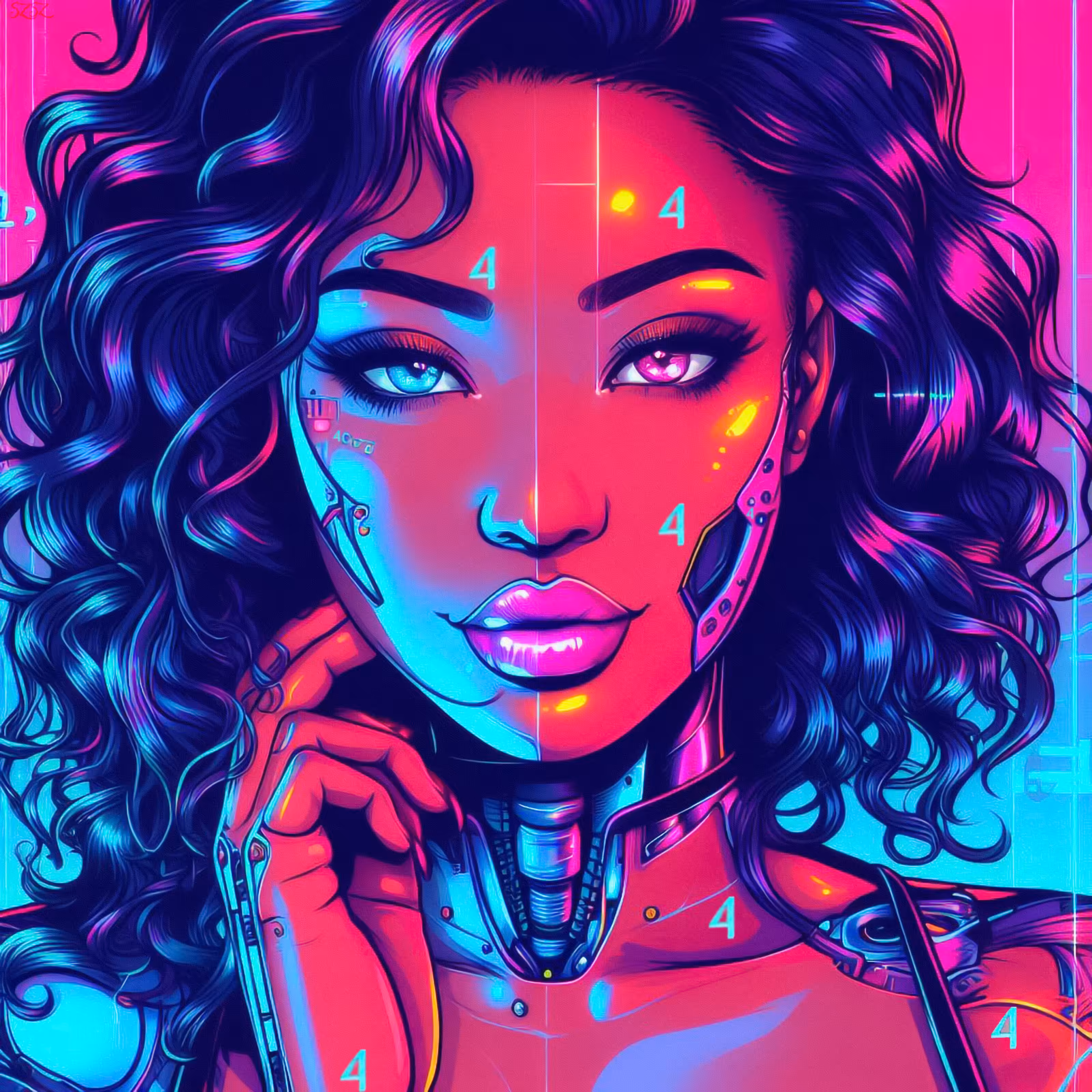 Neon Fusion Meta girls#9