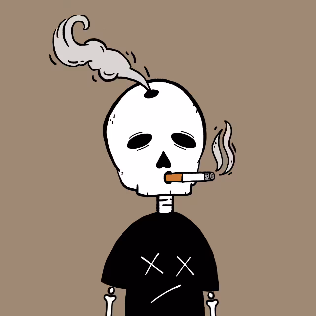 #003 Smoke man
