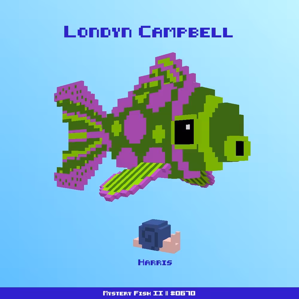 Londyn Campbell :: Mystery Fish 0670/1000 