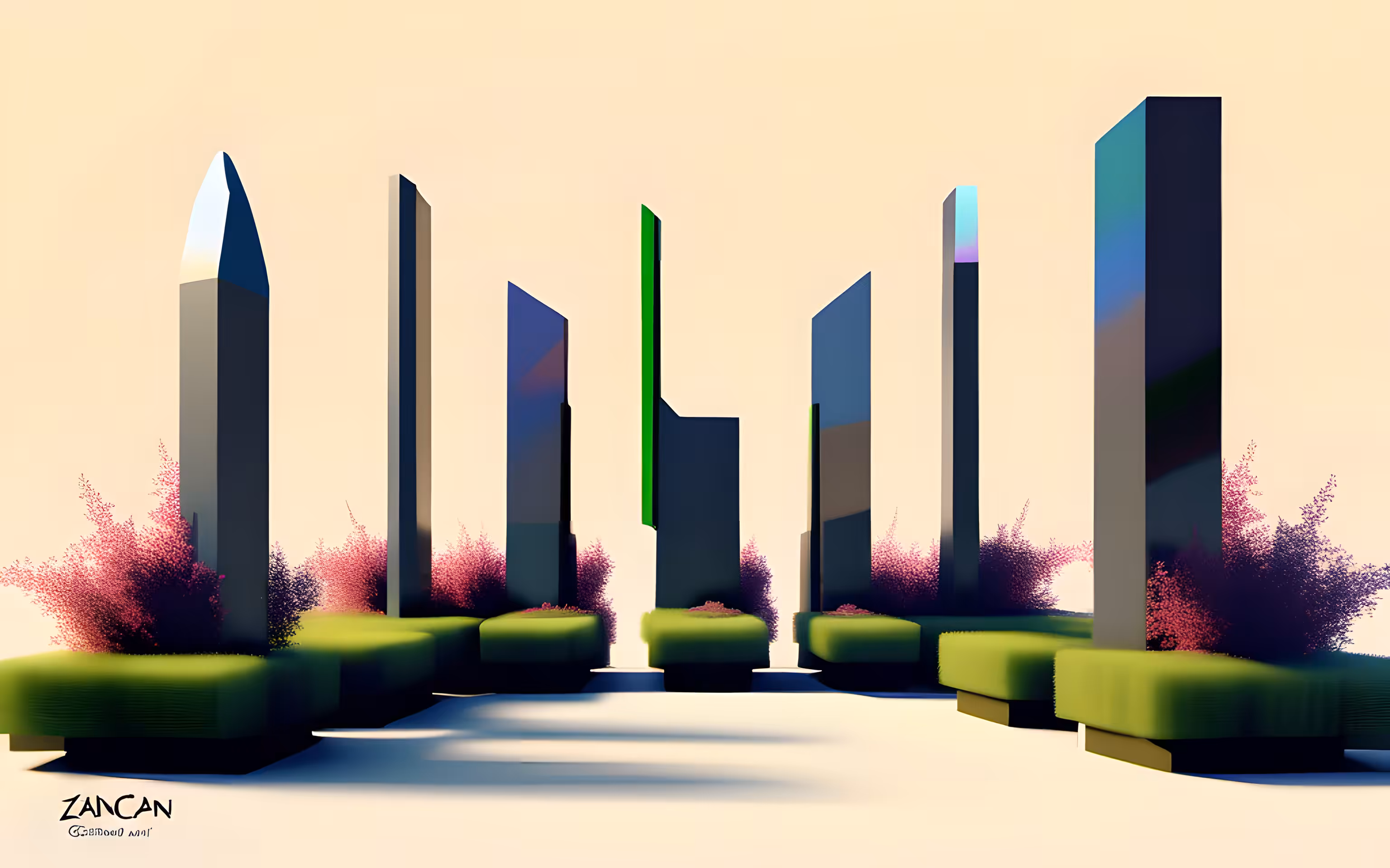 AI imagines famous generative artworks #30