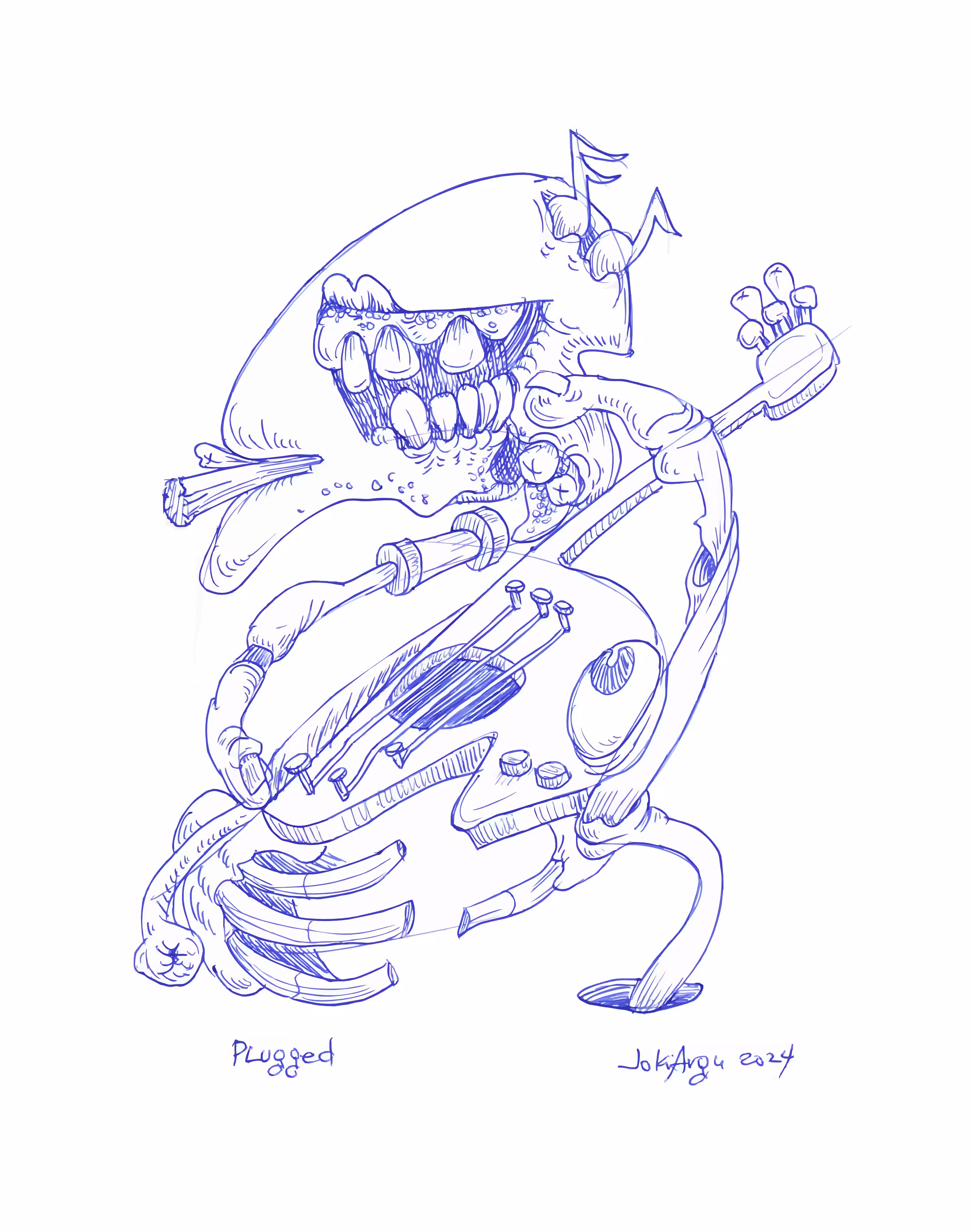 plugged