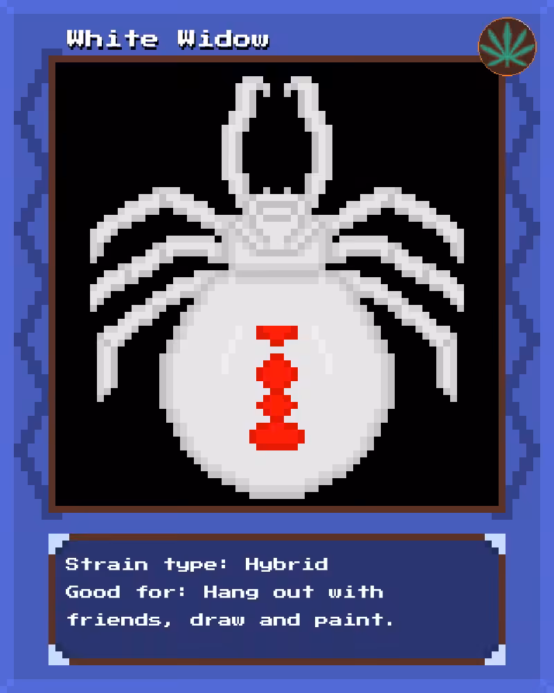Weed Cards #3 - White Widow