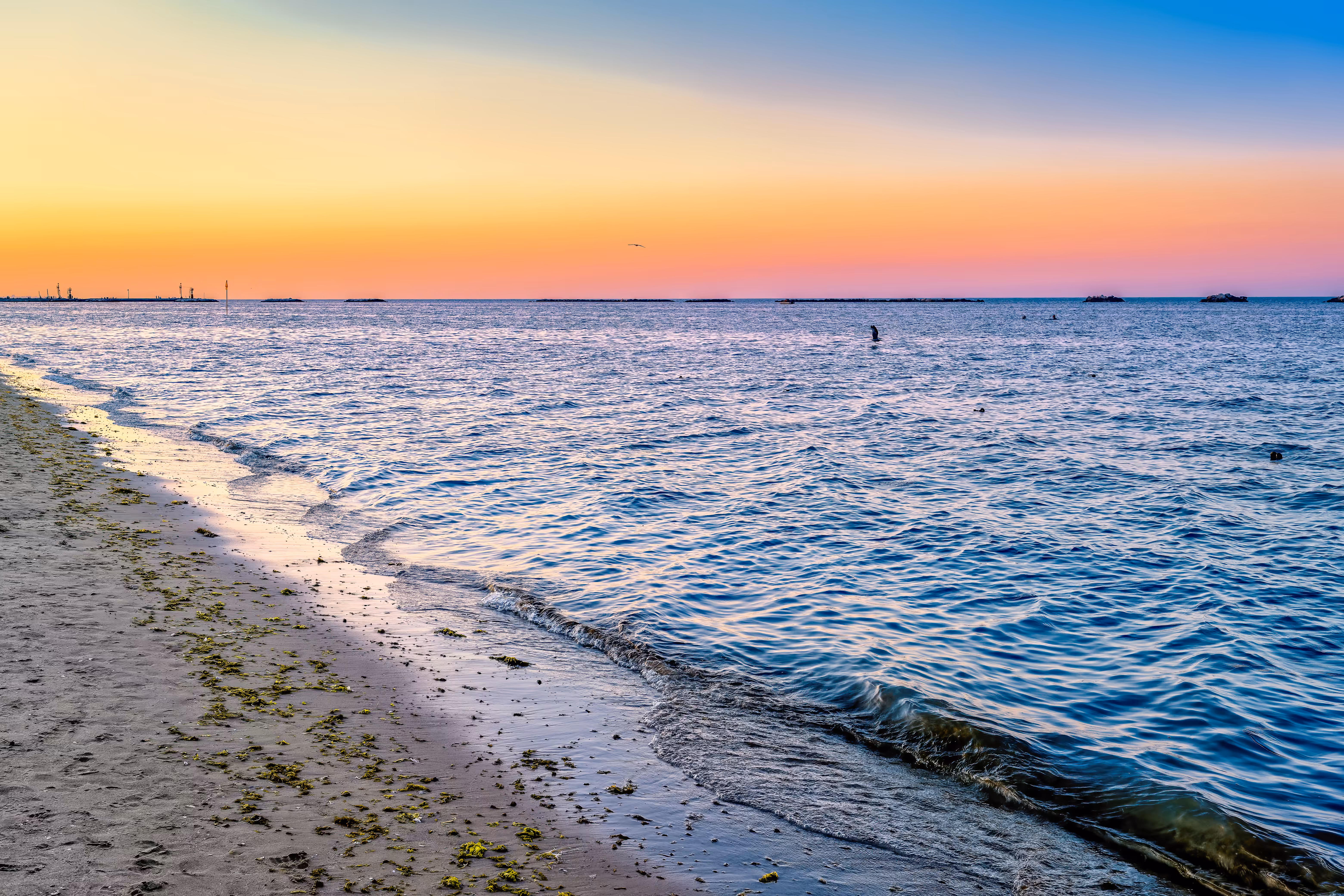 Sunsets and Sunrises: Cesenatico – Sunset Horizon on the Adriatic