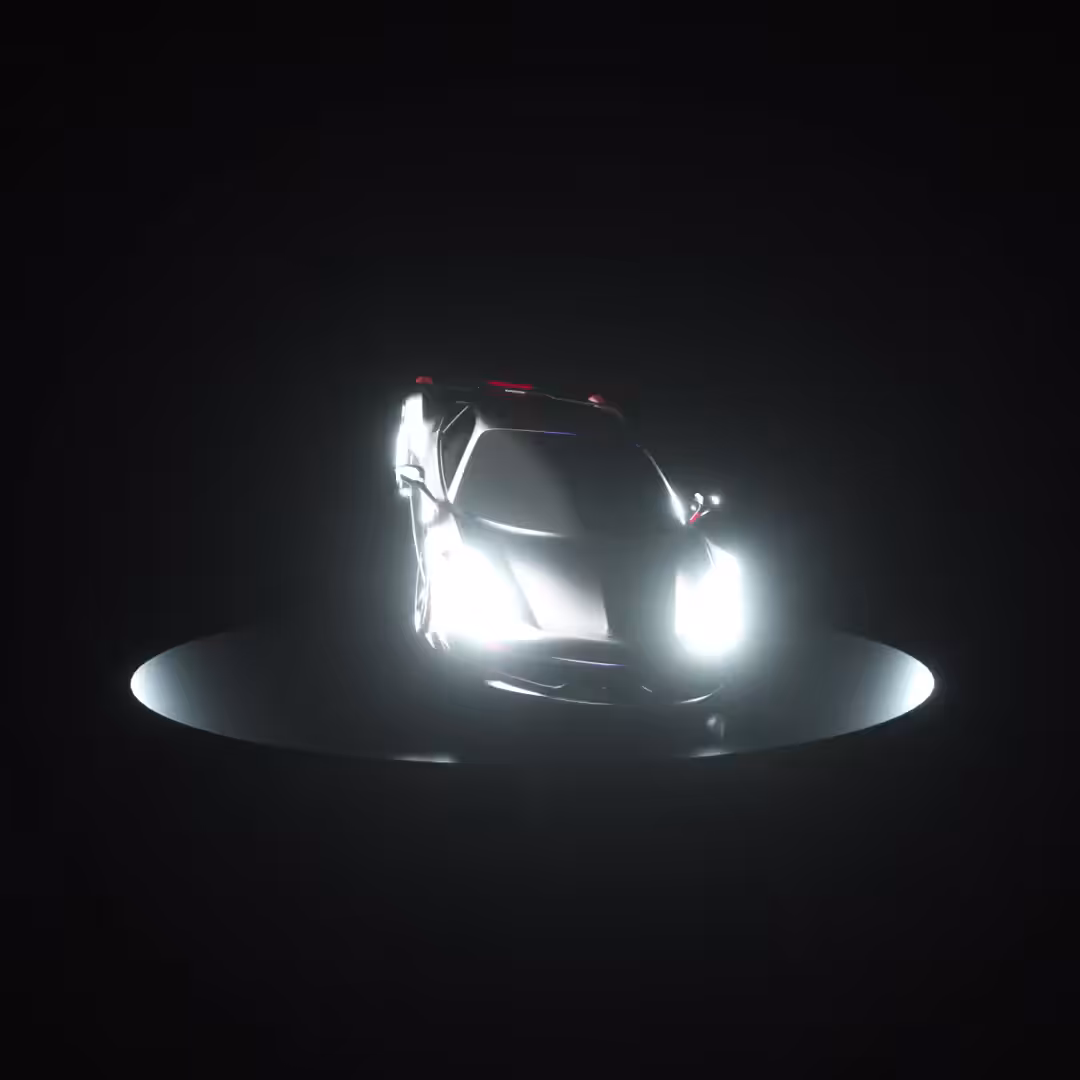 Silver Ferrari