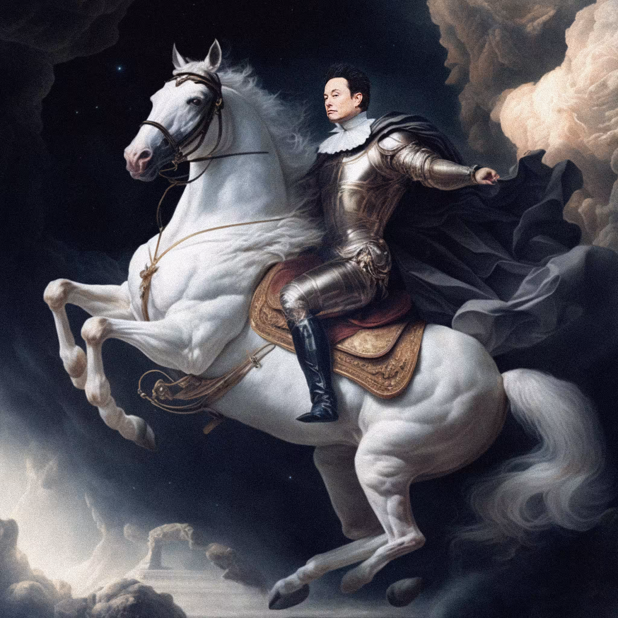 GOOD SER MUSK,  A KNIGHT OF THE ETHEREAL REALM
