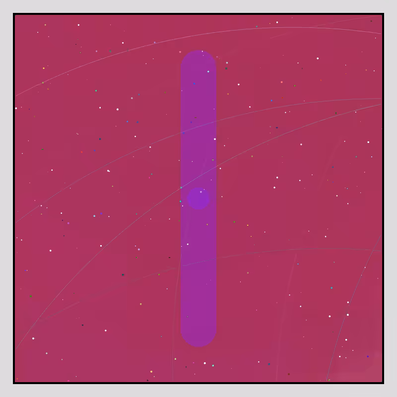 Color Field Starry B #3