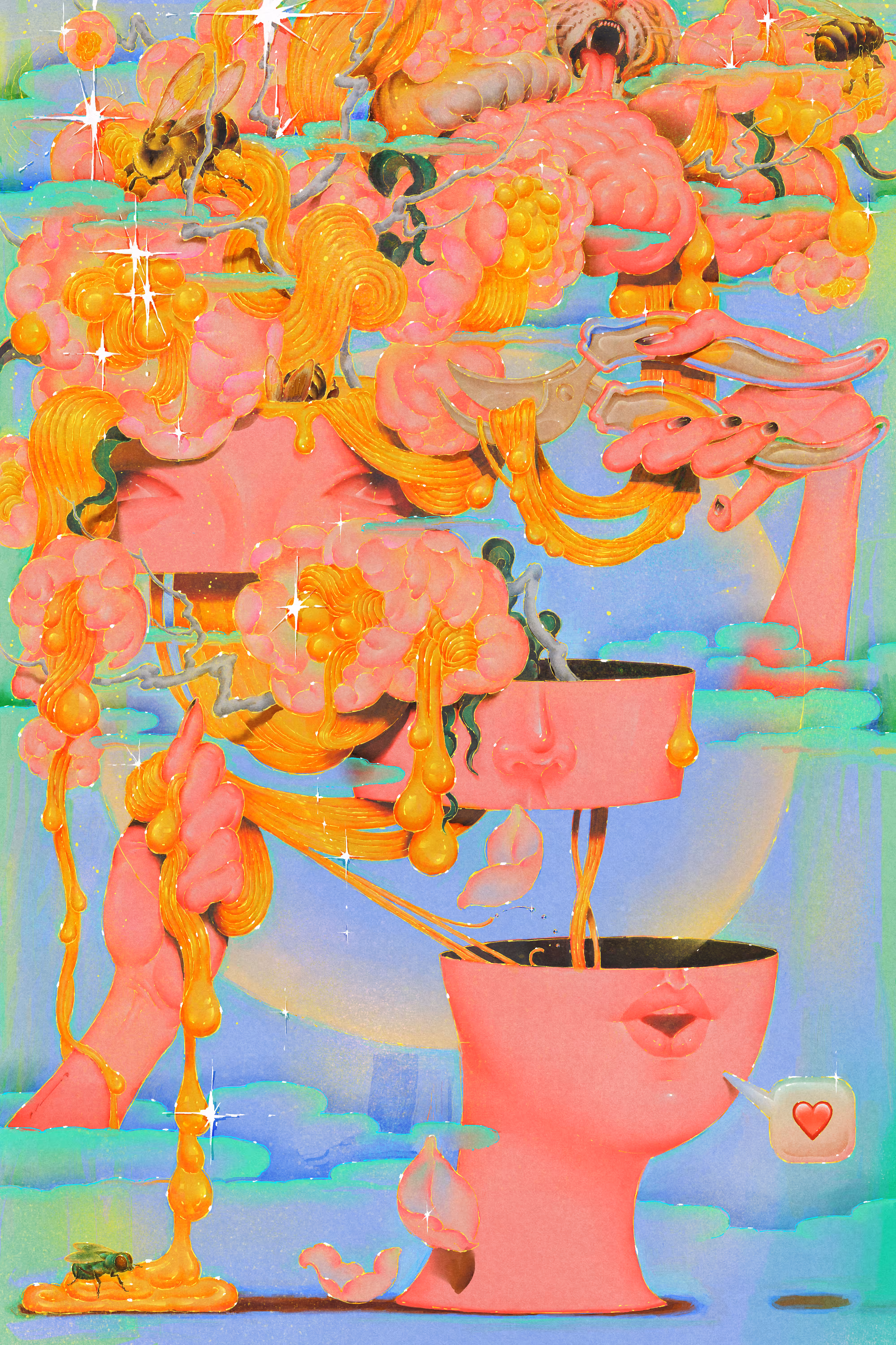 Planet of tangled simplicity