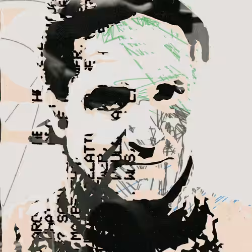 THE GENERATIVE PORTRAIT COLLECTION OF ROBERT MALLARY: Generative Portrait of Robert Mallary #1956