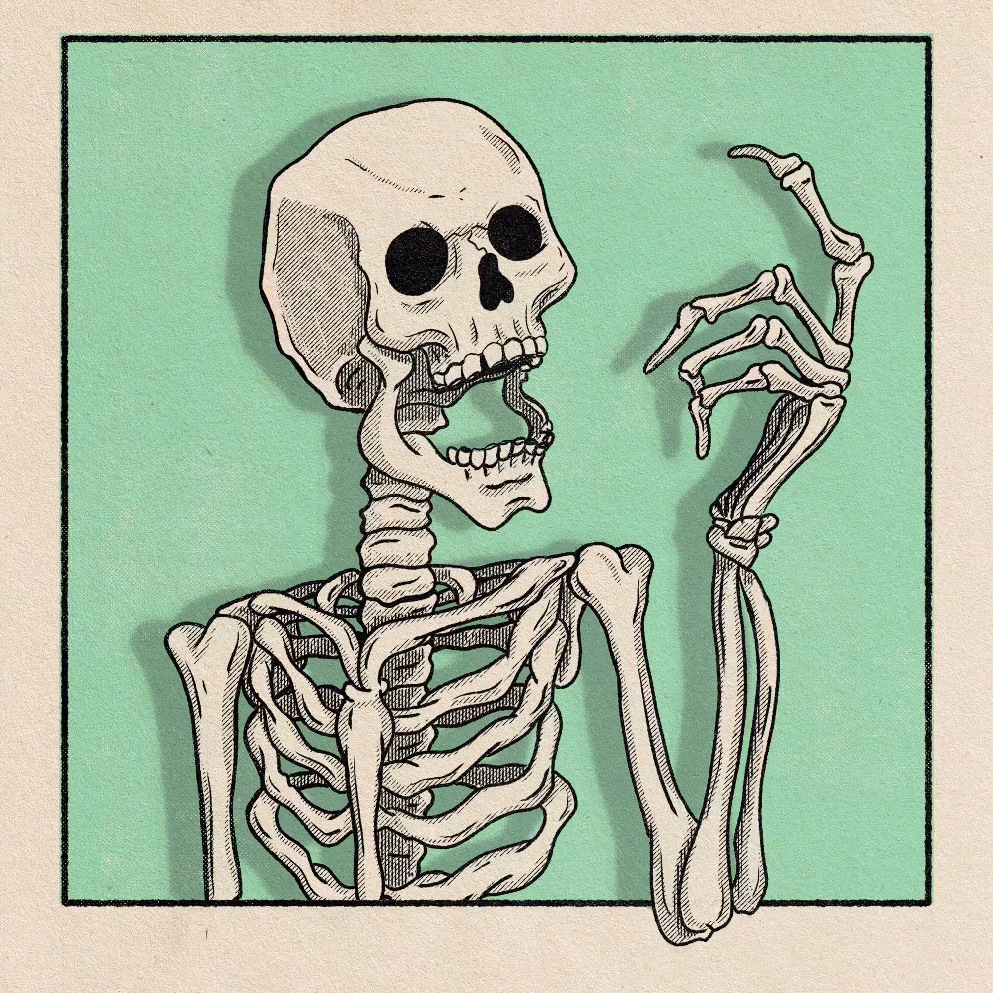 Necro Paradise Illustration 2: Dead Polaroid #4